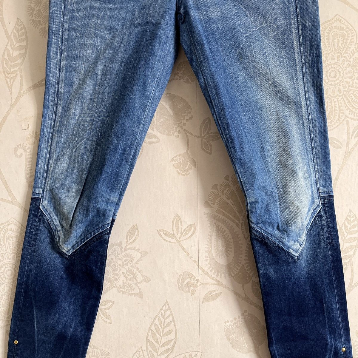 Marithe Francois Girbaud Skinny Ankle Signage Denim Jeans - 18
