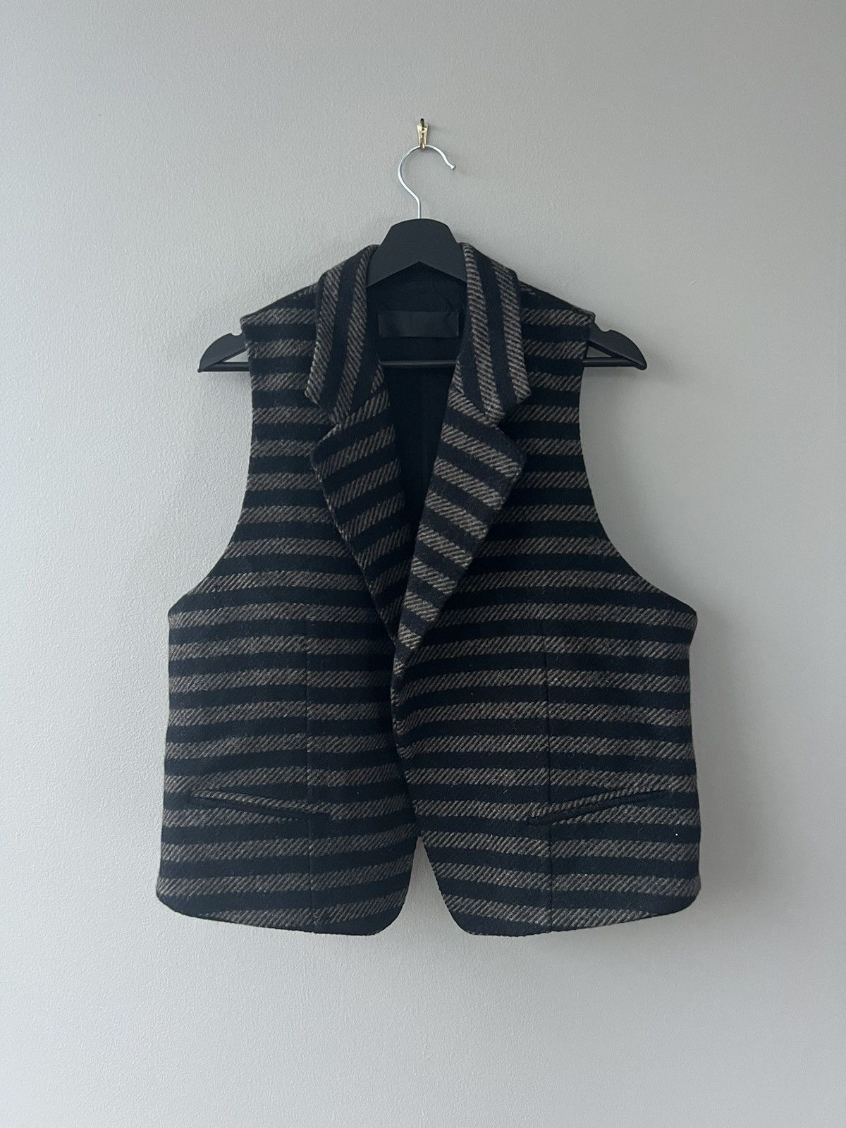 AW14 Striped Vest - 1