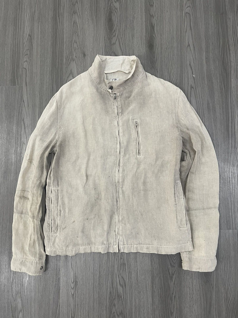 Massimo Osti - 00s archive C.P Company Linen Jacket - 1