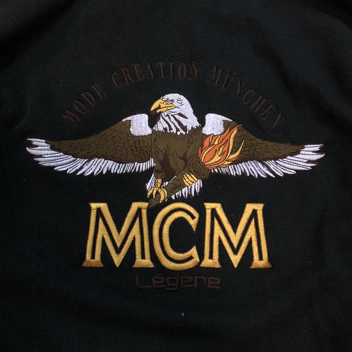 Vintage MCM big logo sweatshirt - 4