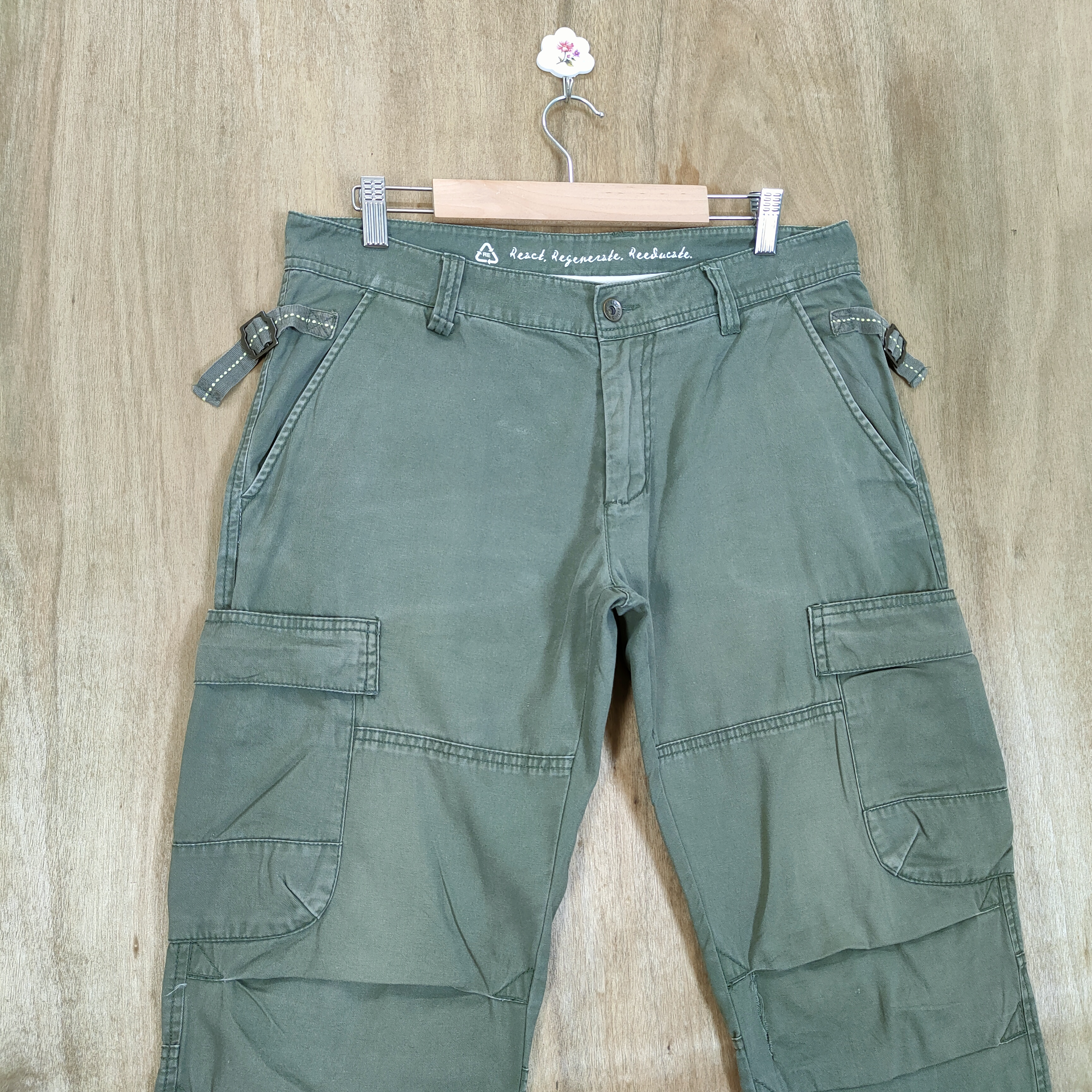 Japanese Brand - SISLEY BAGGY CARGO PANTS - 2