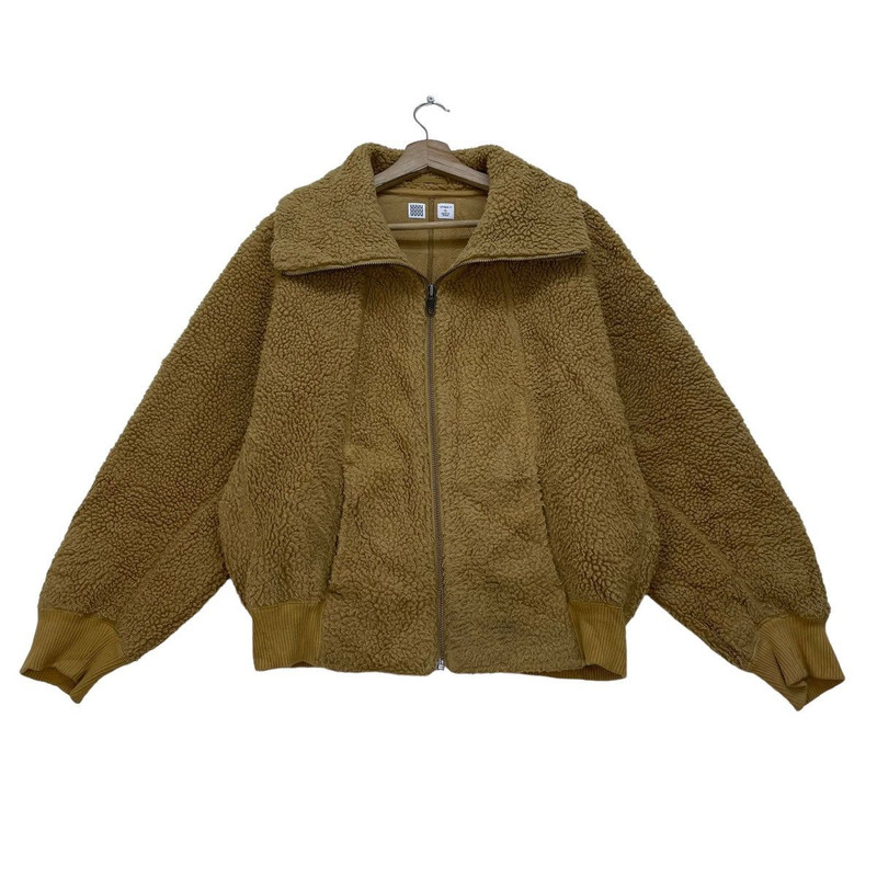 Japanese Brand Uniqlo X Lemaire Sherpa Jacket - 1
