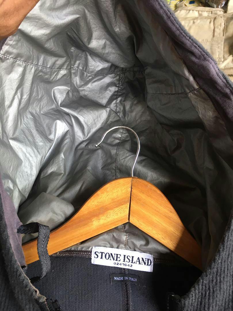 Stone Islam Pullover half zip Black Navy Hoodies 0241642 - 9