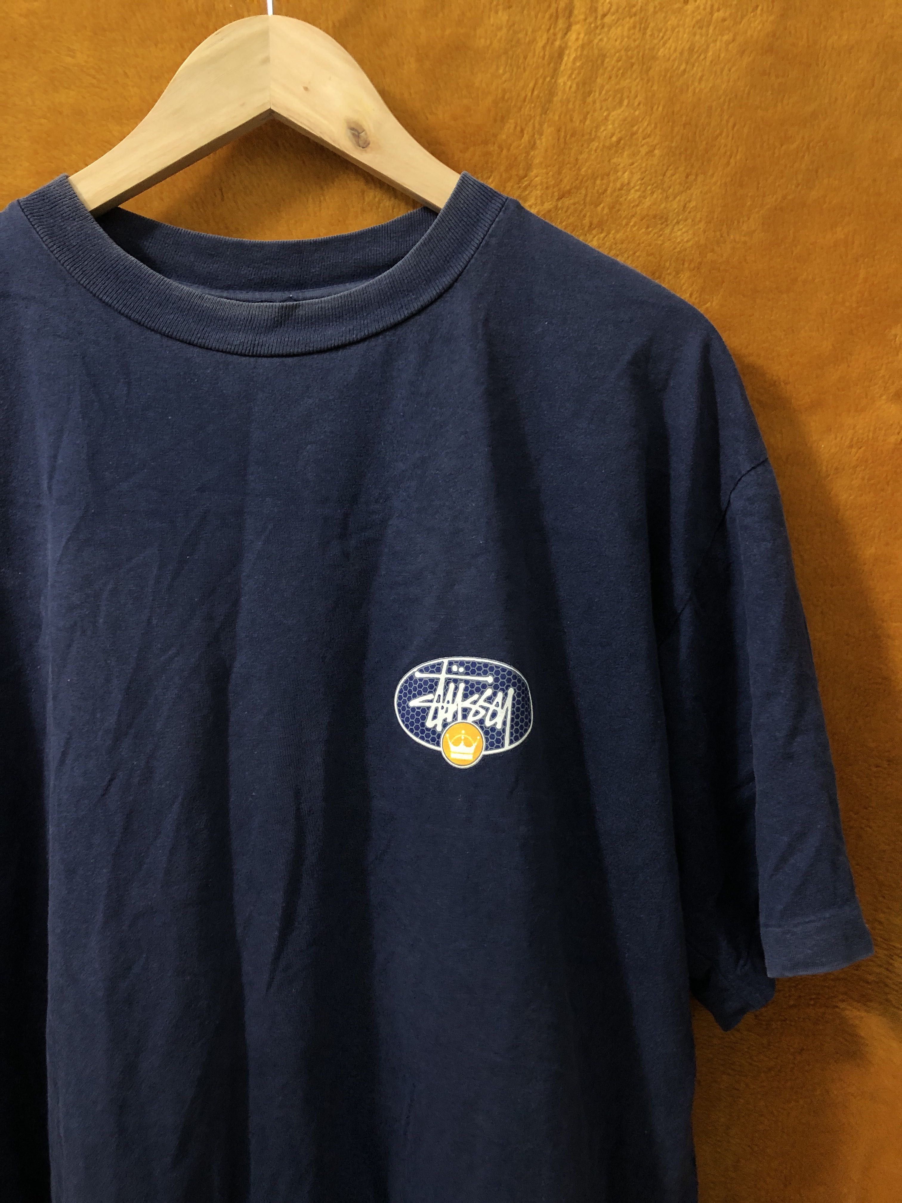 Vintage 90’s Stussy Big Logo OG USA T-Shirt Streetwear Clothing - 4