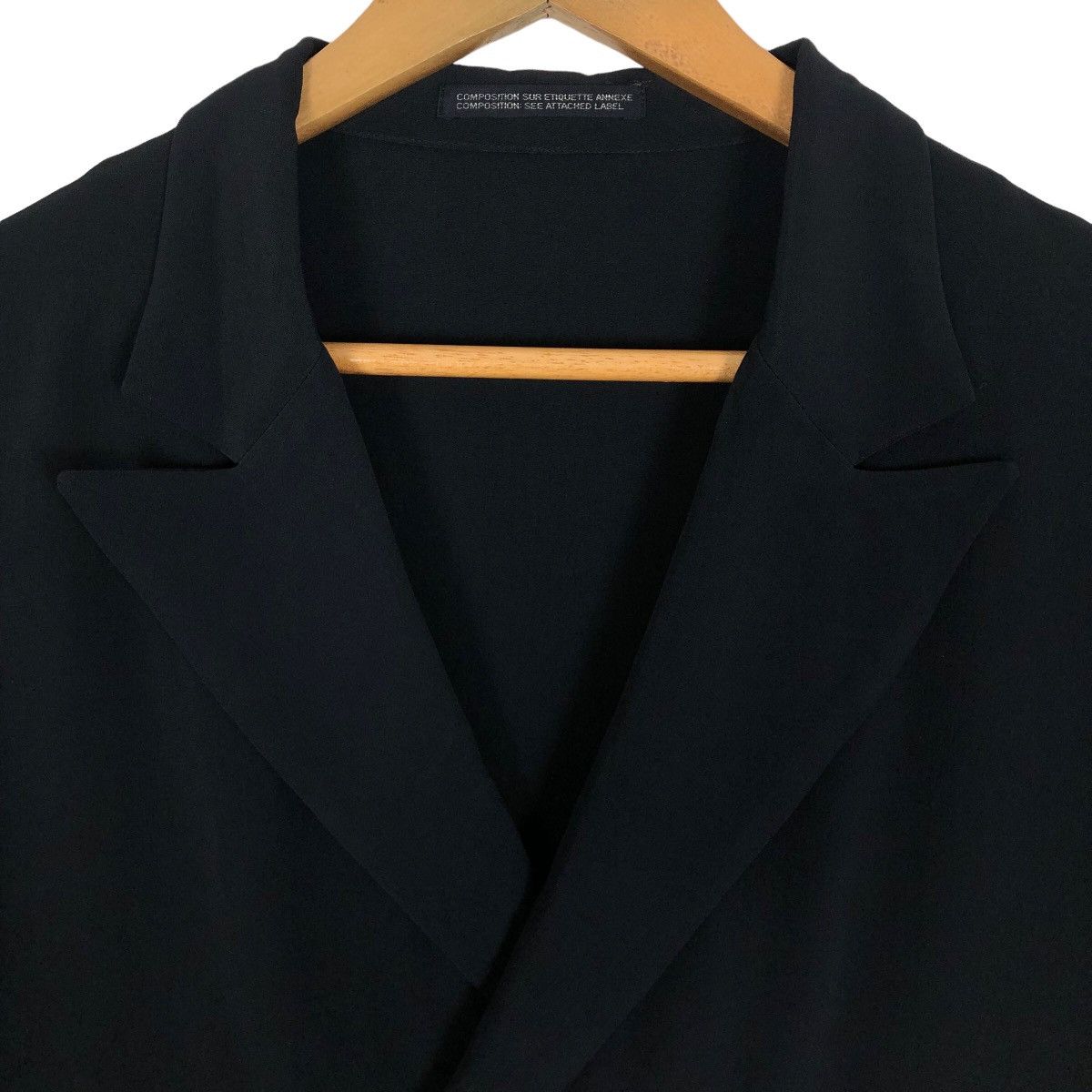 Yohji Yamamoto Femme Rayon Single Breasted Light jacket - 7