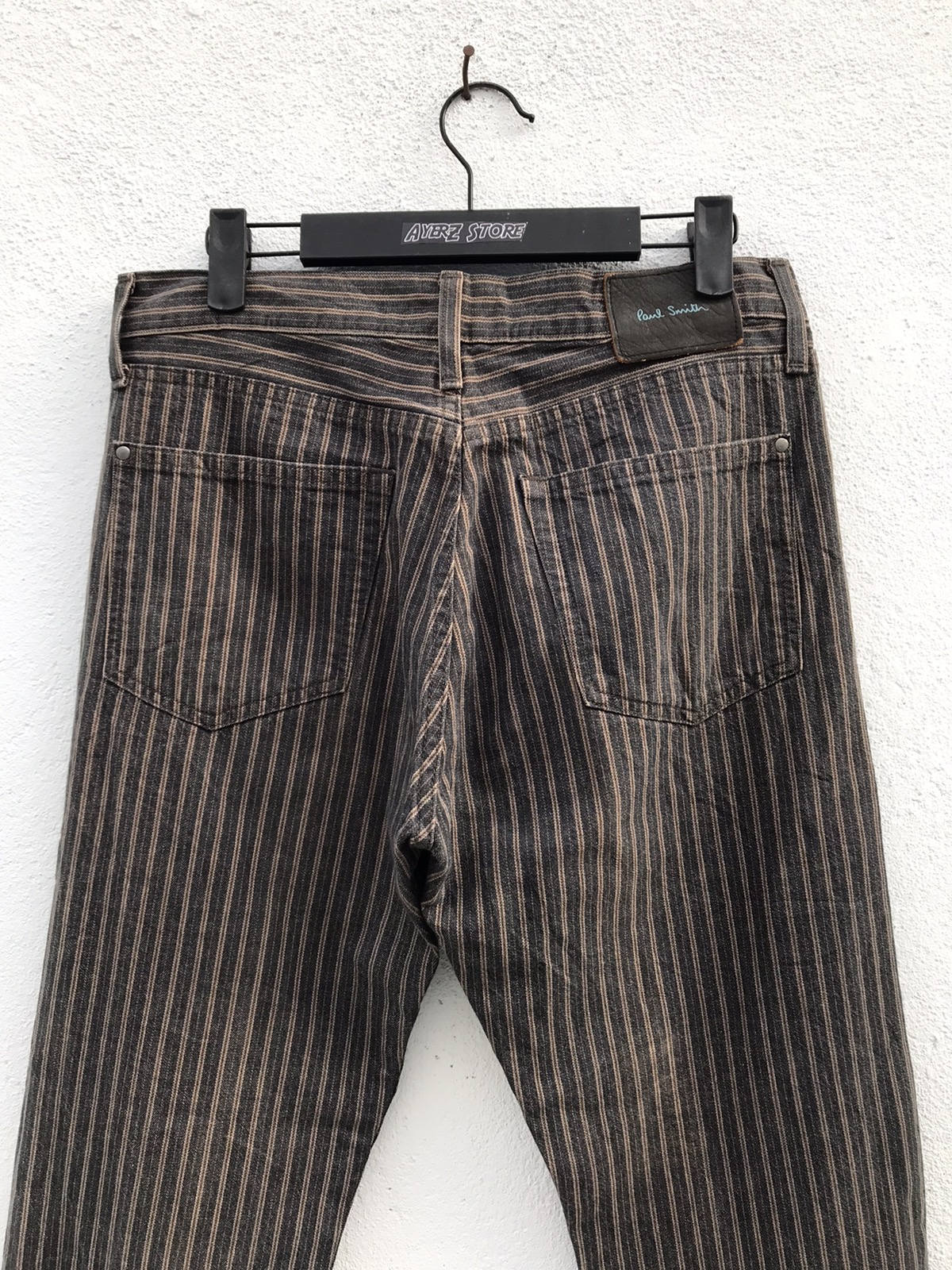 Made In JaPan Paul Smith Jeans Hickory Stripe Jeans - 7