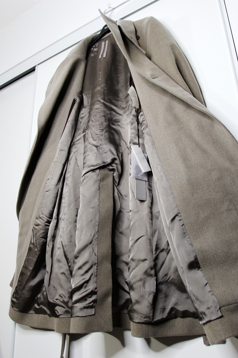 BNWT AW20 RICK OWENS "PERFORMA" MOODY COAT 54 - 12