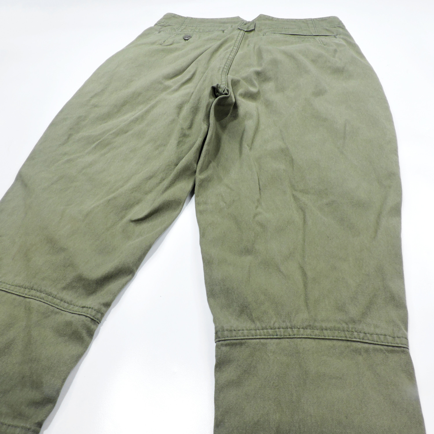 COMME DES GARÇONS 2010 MILITARY CANVAS JODHPURS PANTS - 12