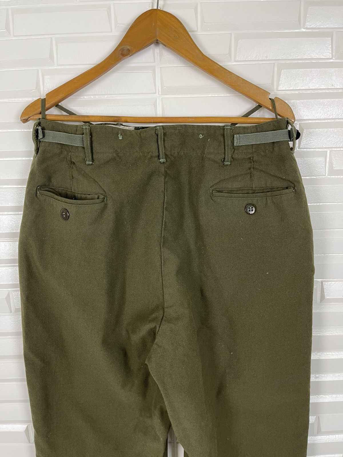 Vintage - 1970 World War II German Wehrmacht Uniform Pants - 8