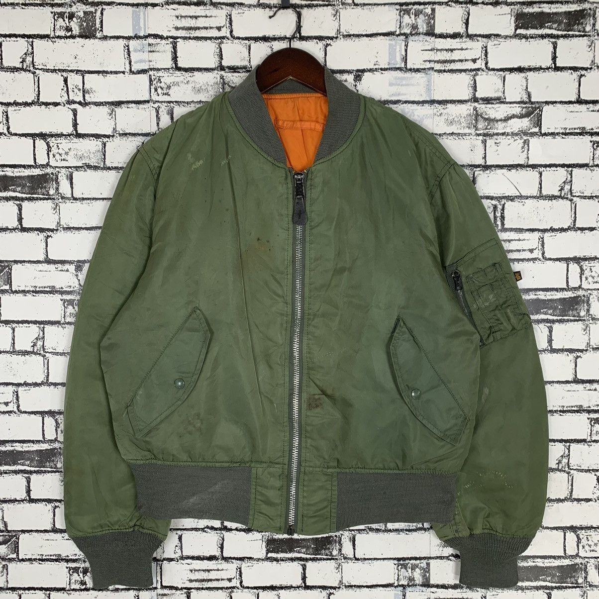 Alpha Industries Flight Jacket Alpha Bomber Jacket - 1