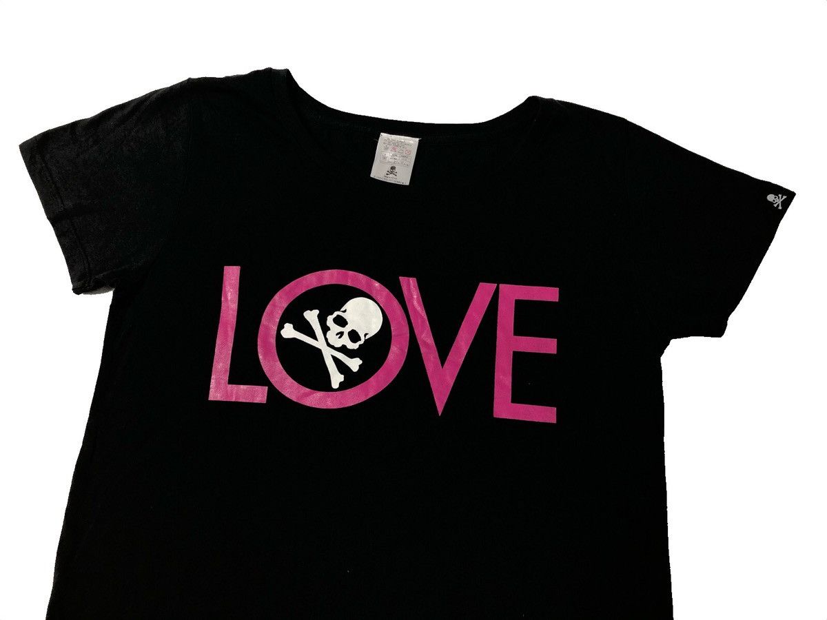 Mastermind Japan Love Skull T-Shirt - 2
