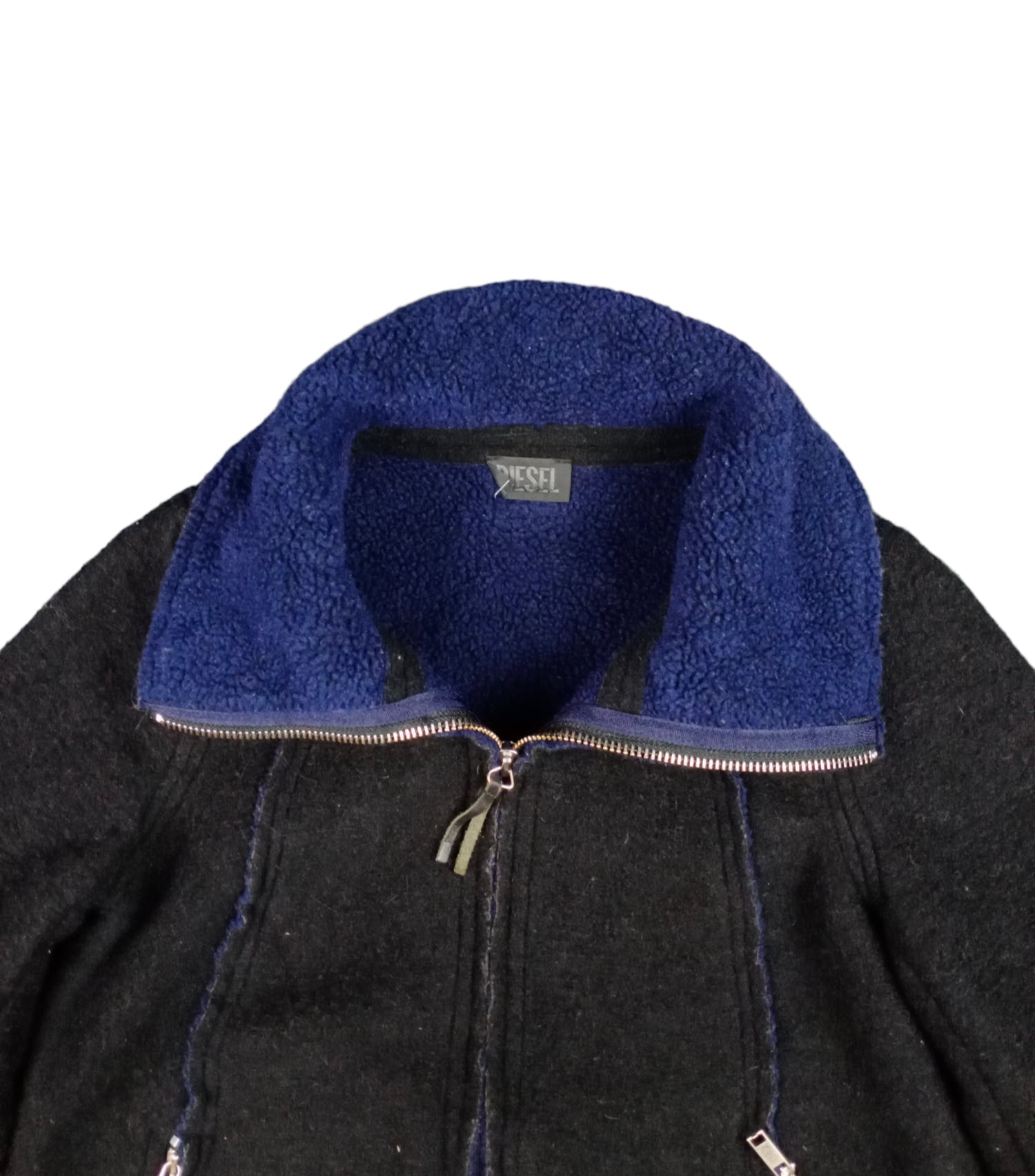 💥RARE💥Vintage Diesel Wool Fleece Zipper Jacket - 3