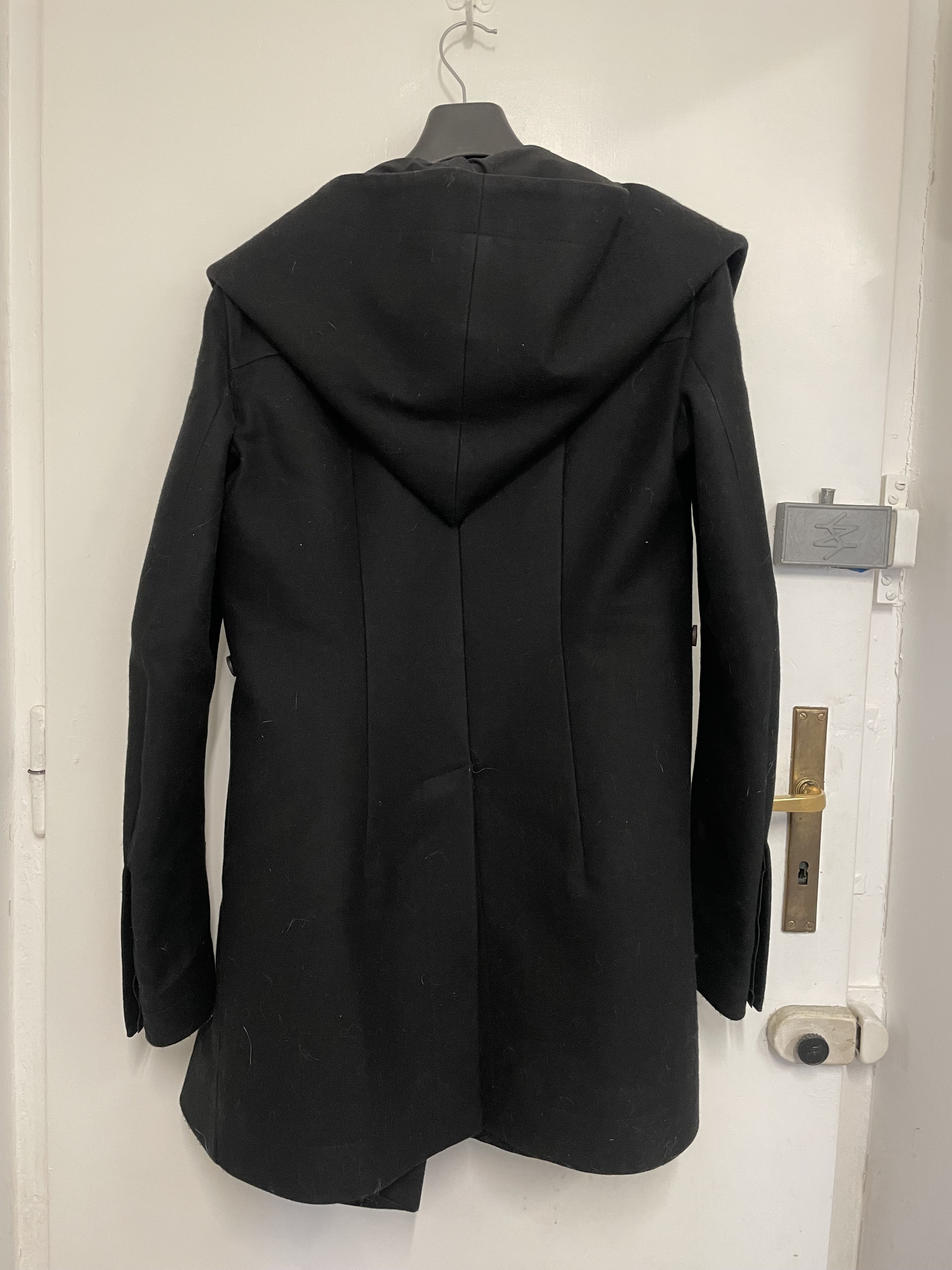 AW11 "Limo" New Wool Hooded Coat - 2