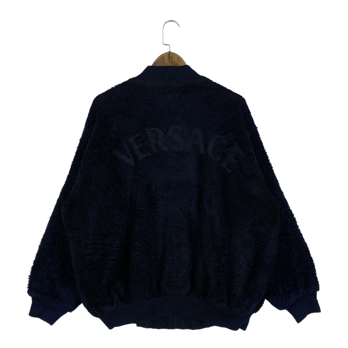 Vintage Versace Jeans Couture Fleece Bomber Jacket - 8
