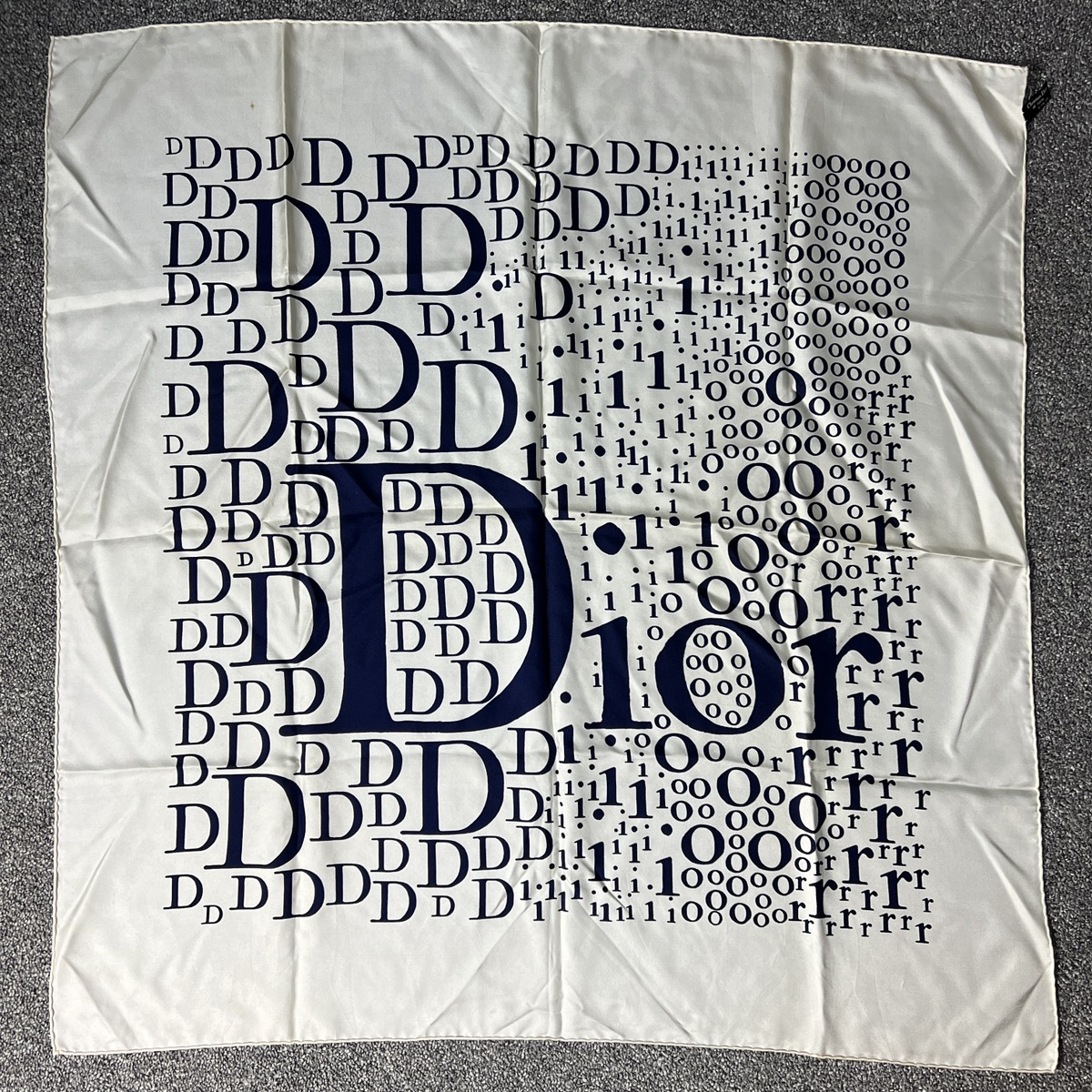 Dior Rare Logo Silk Scarves - 1