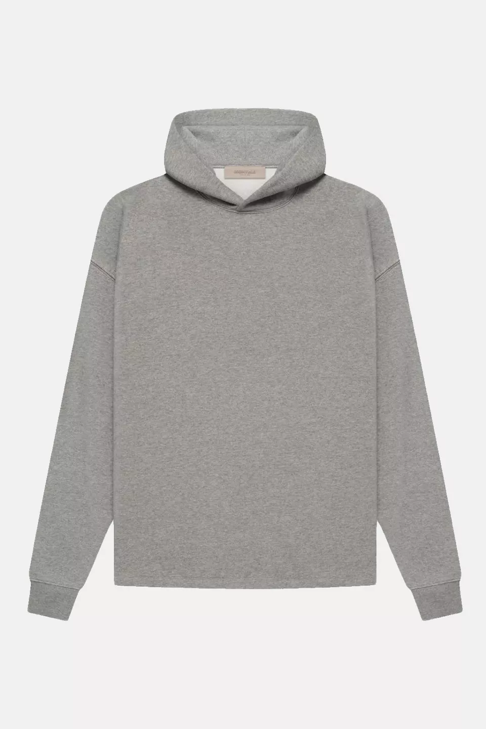 Fear of God Essential Men's Gray Relaxed Hoodie, Size-XL - 1