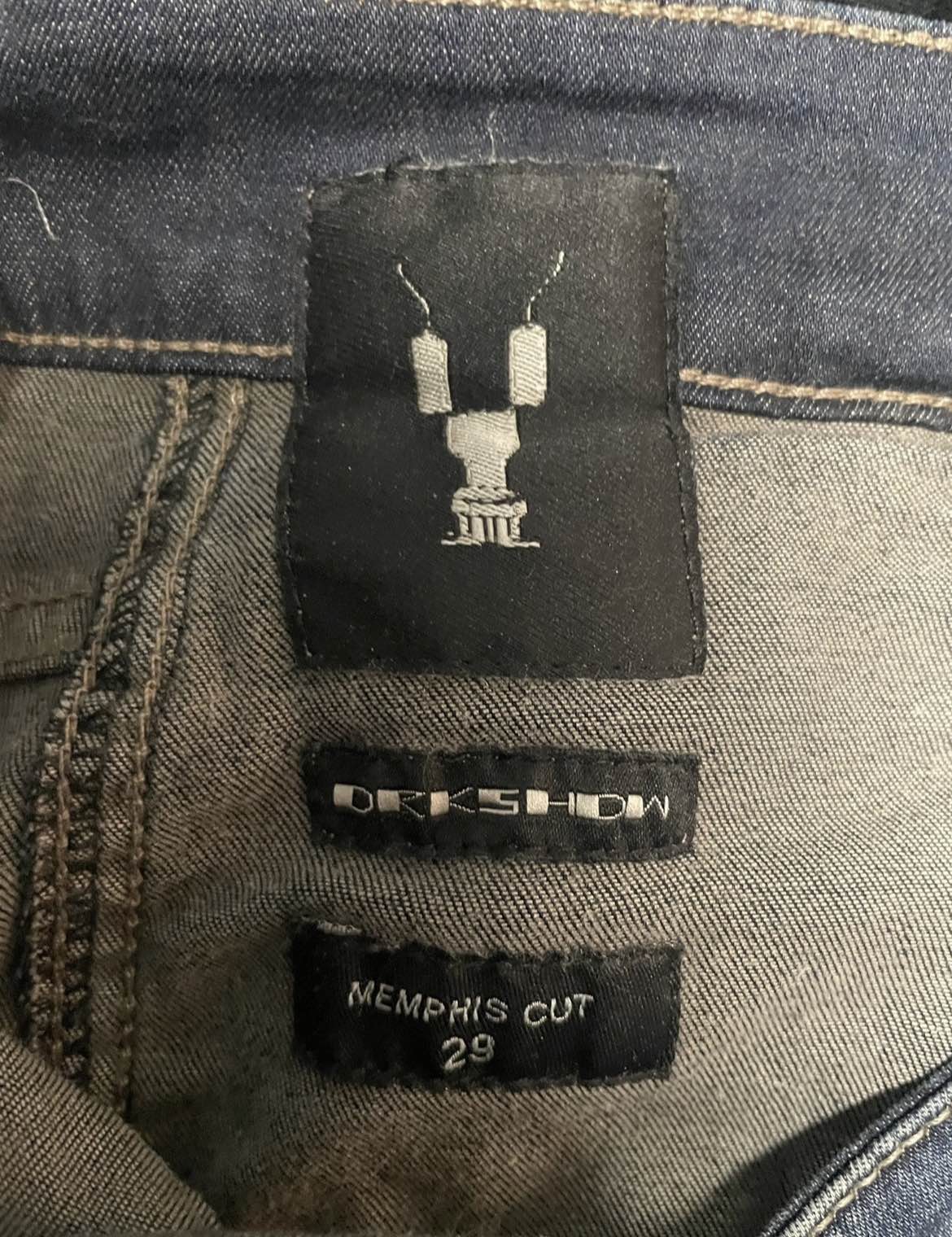 Rick Owens DRKSHDW SS19 ‘Babel’ Combo Memphis Jeans - 6