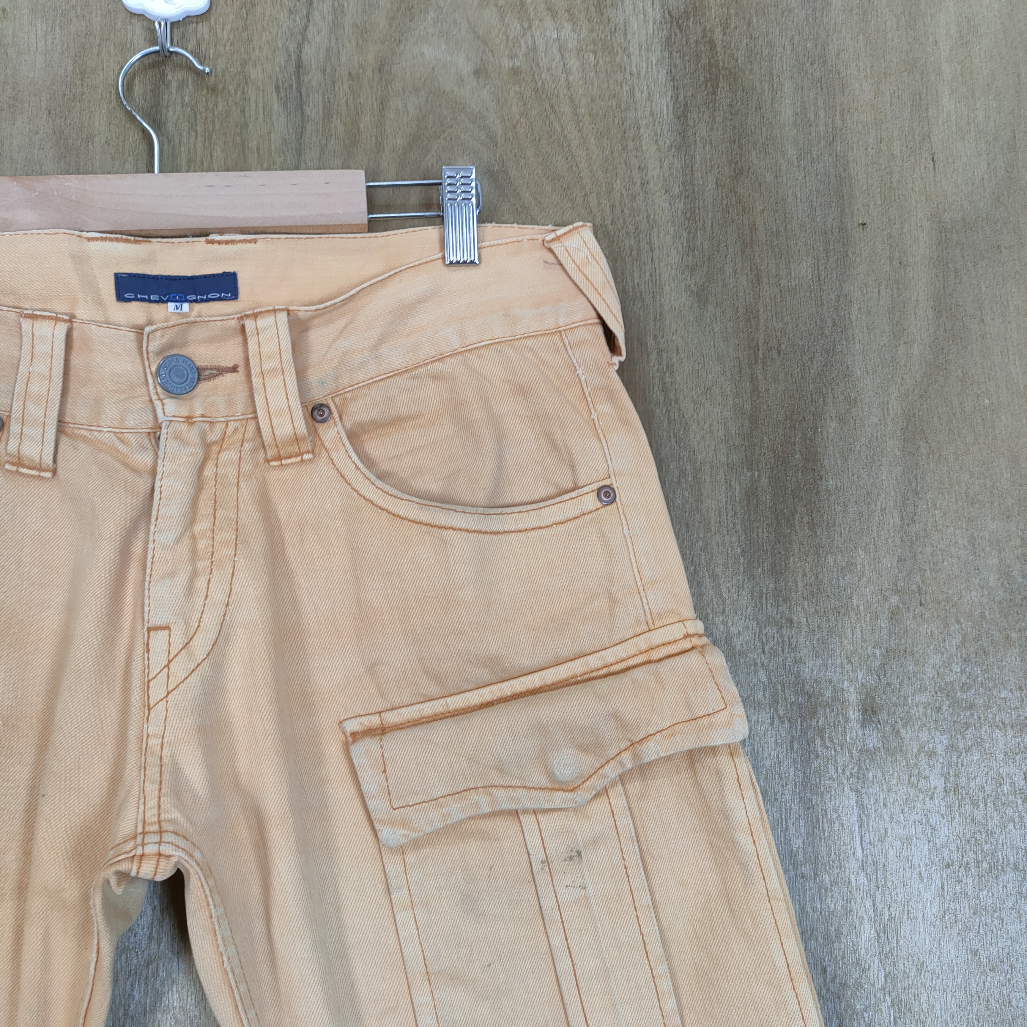 Vintage - VINTAGE CHEVIGNON FADED CARGO PANTS - 6