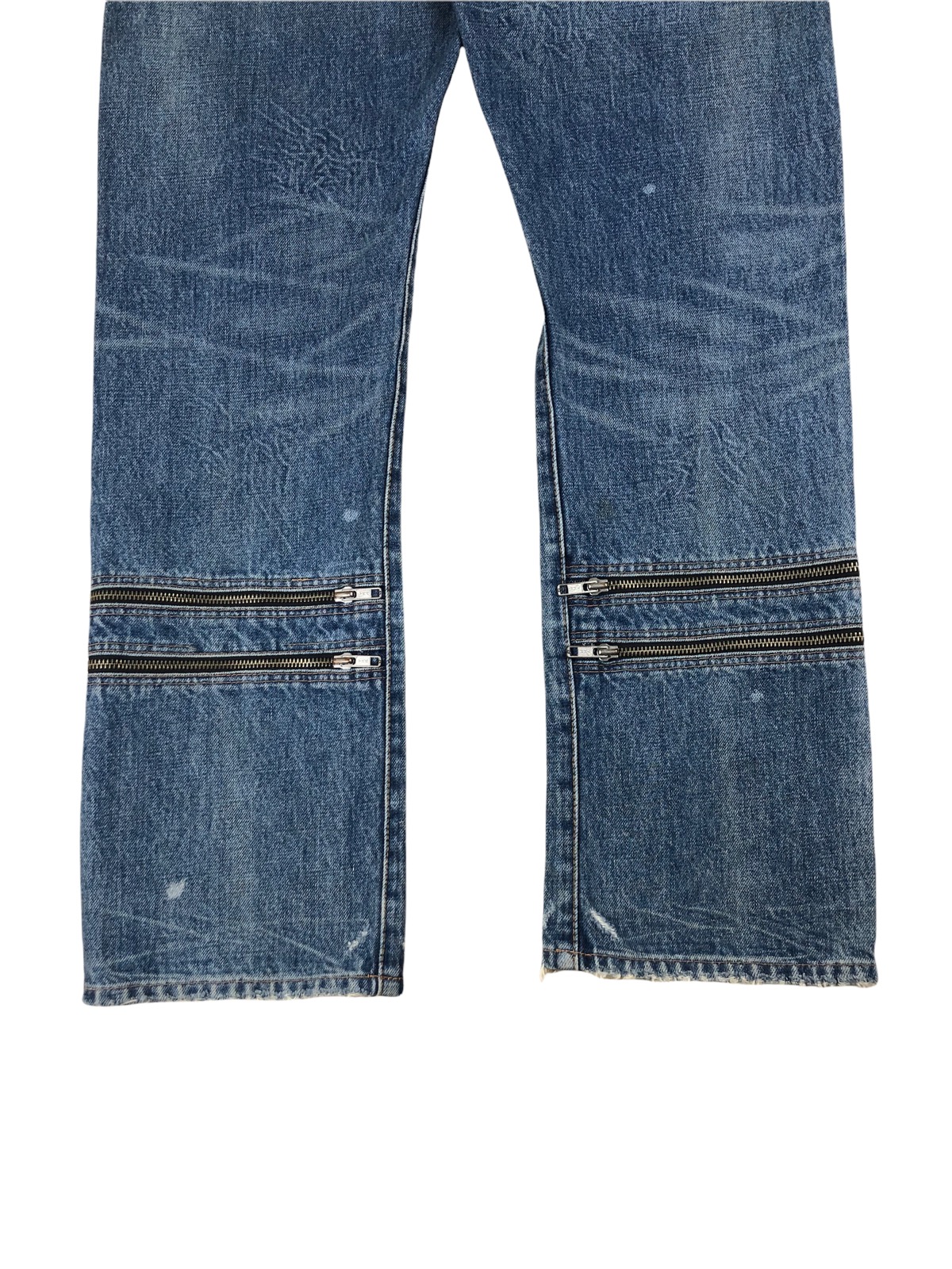 1990s RNA Multi zipper Seditionaries Punk Style Jeans - 8