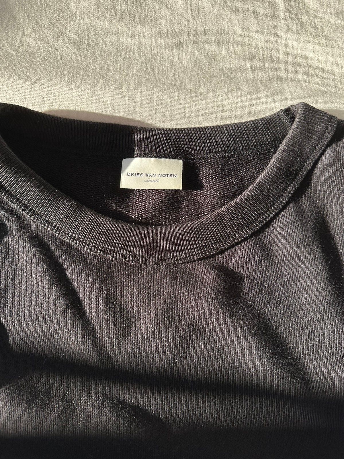 Dries Van Noten Sweater Nylon Sleeves - 3