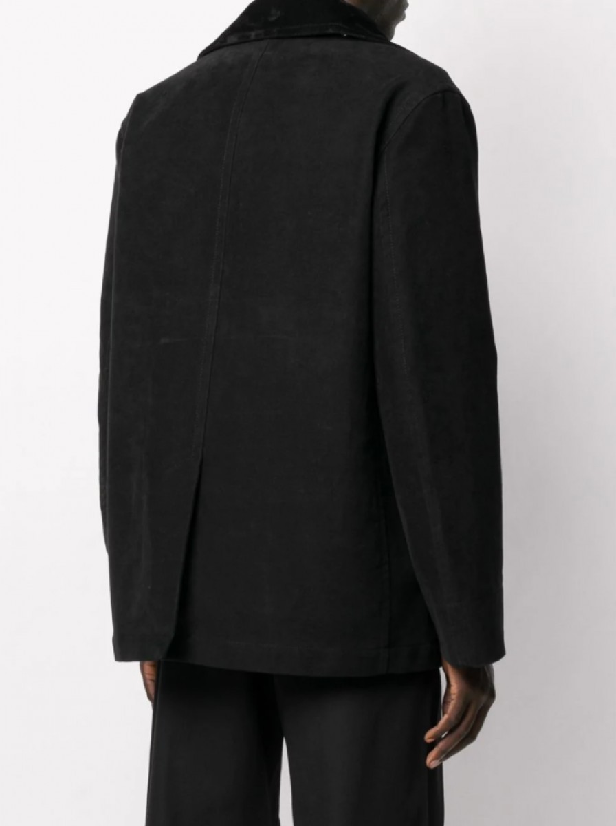 BNWT AW20 MARNI DOUBLE BREASTED SUEDE COTTON COAT 48 - 15