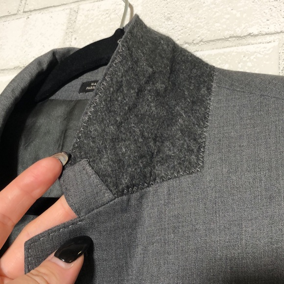 Express 42L Charcoal Wool Suit Jacket - 9