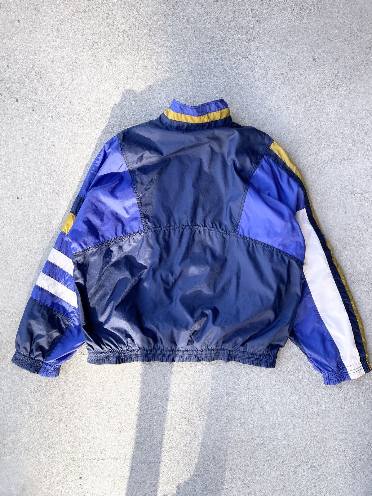STEAL! 1990s Nike Lakers Windbreaker Track Jacket (L) - 4