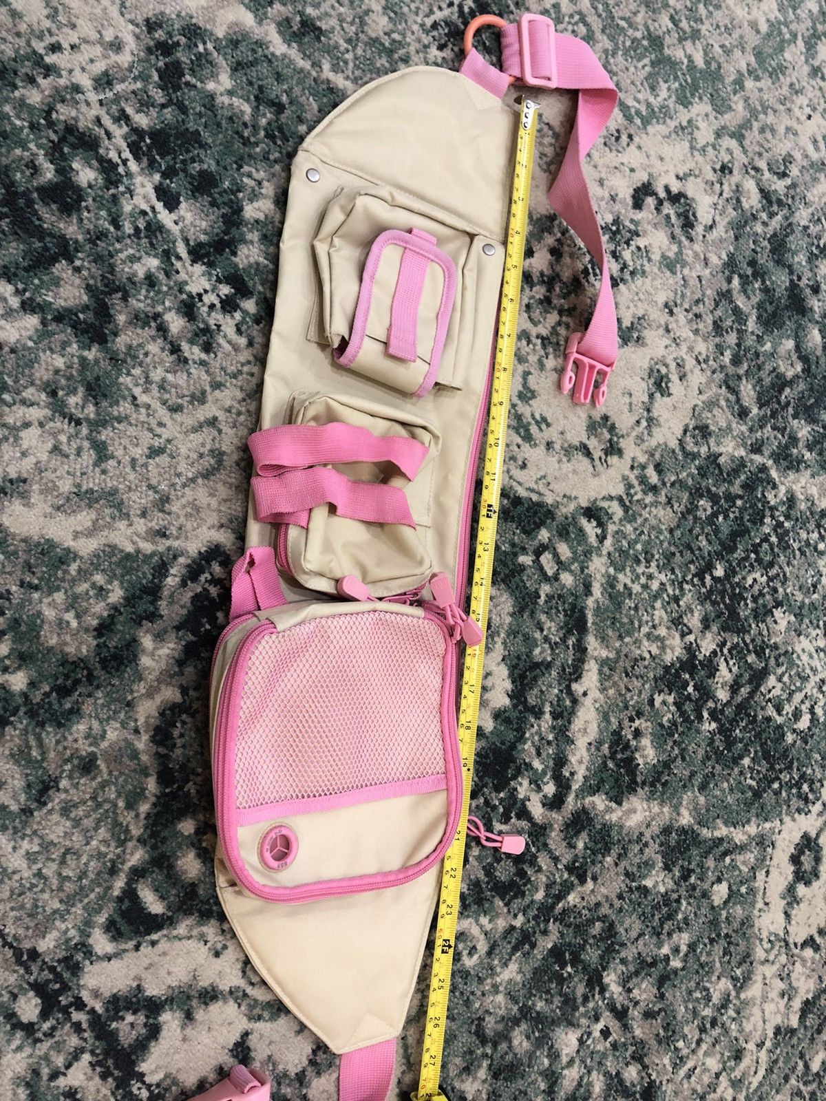 Vintage - AW2003 GAP Pink Hybrid Crossbody Bag & Sling Bag - 7