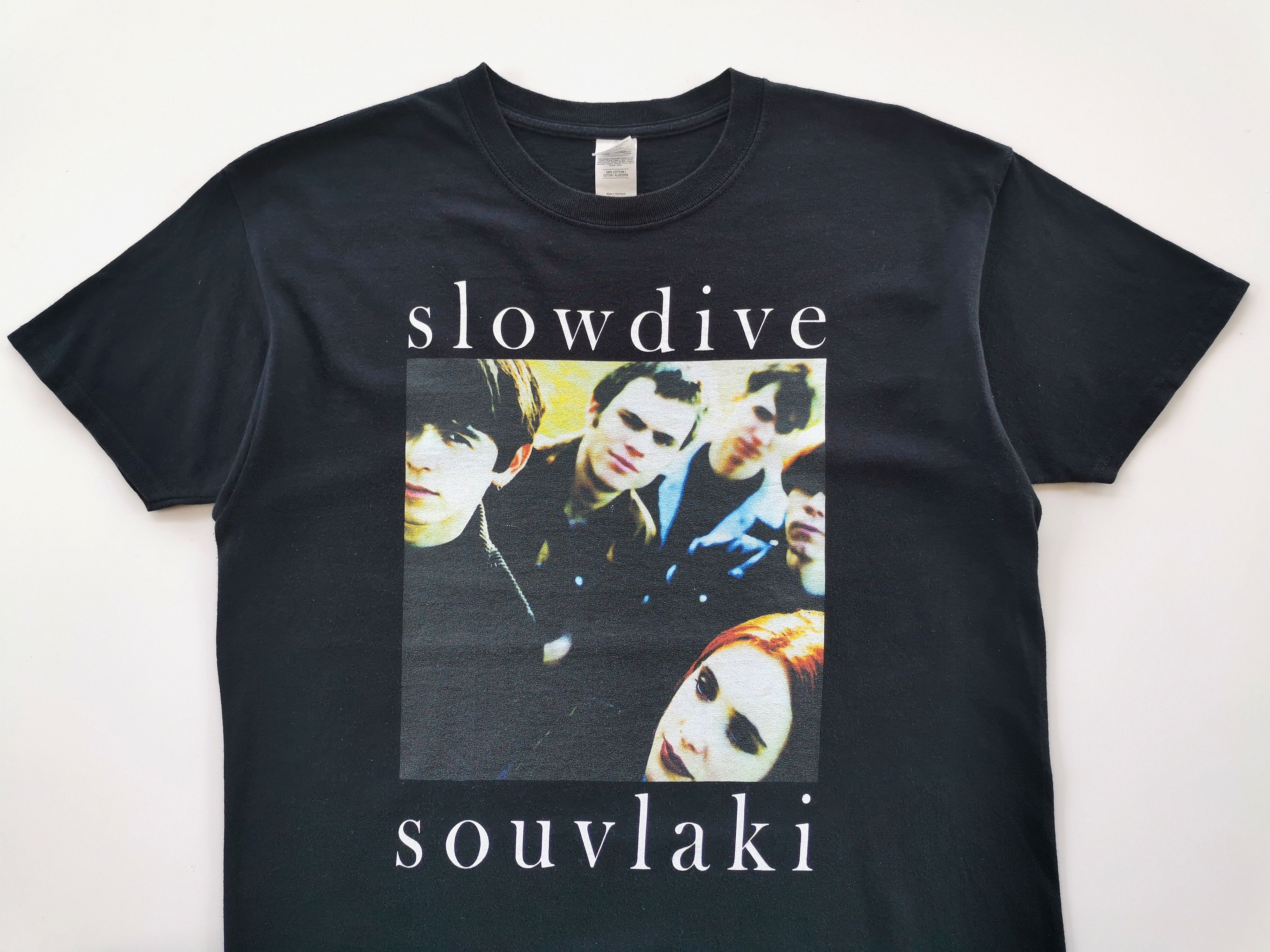 Band Tees - Slowdive Souvlaki Album Band Tshirt - 5