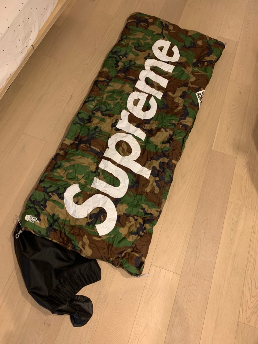 Supreme X TNF Camo Dolomite Sleeping Bag - 1
