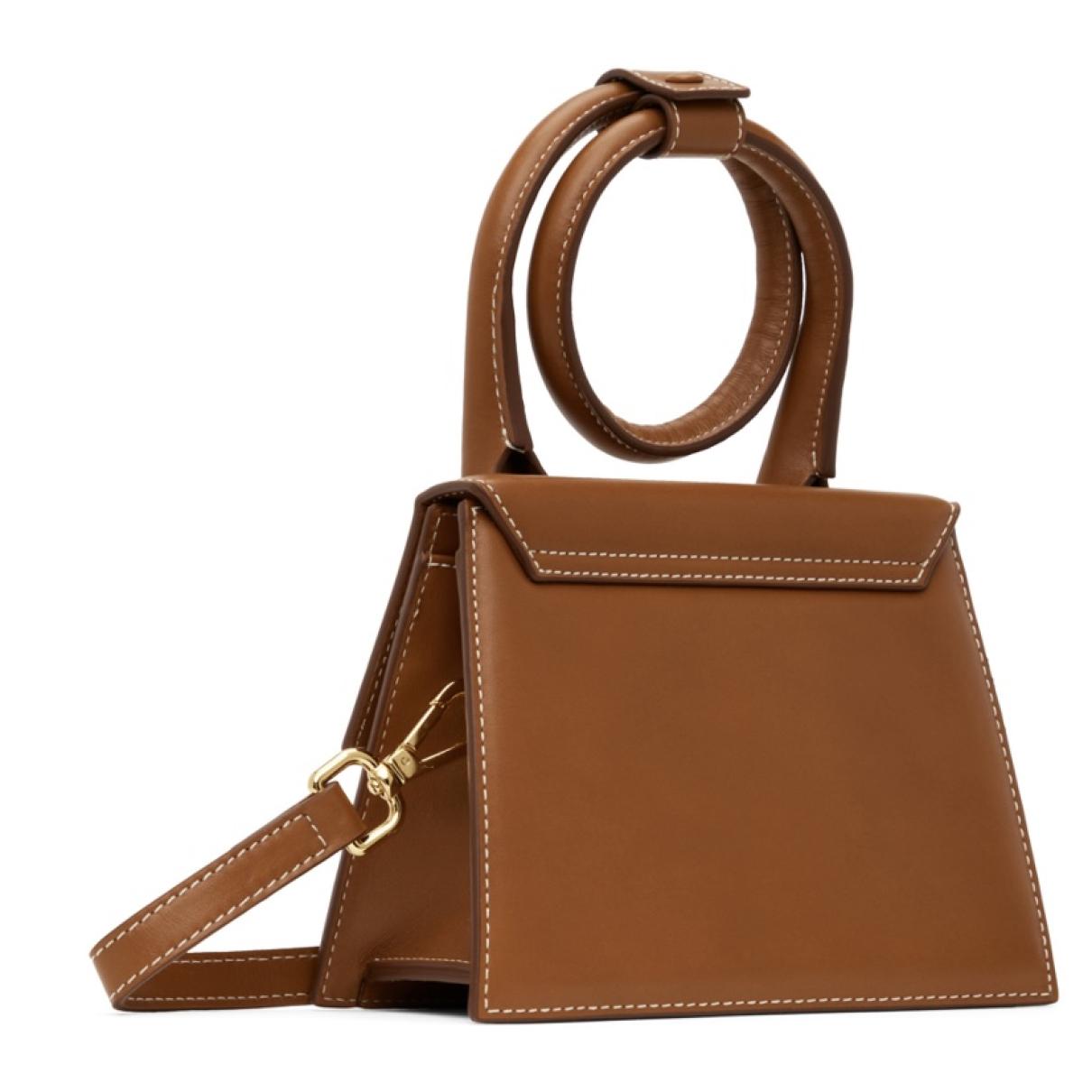 Le Chiquito Noeud leather crossbody bag - 4