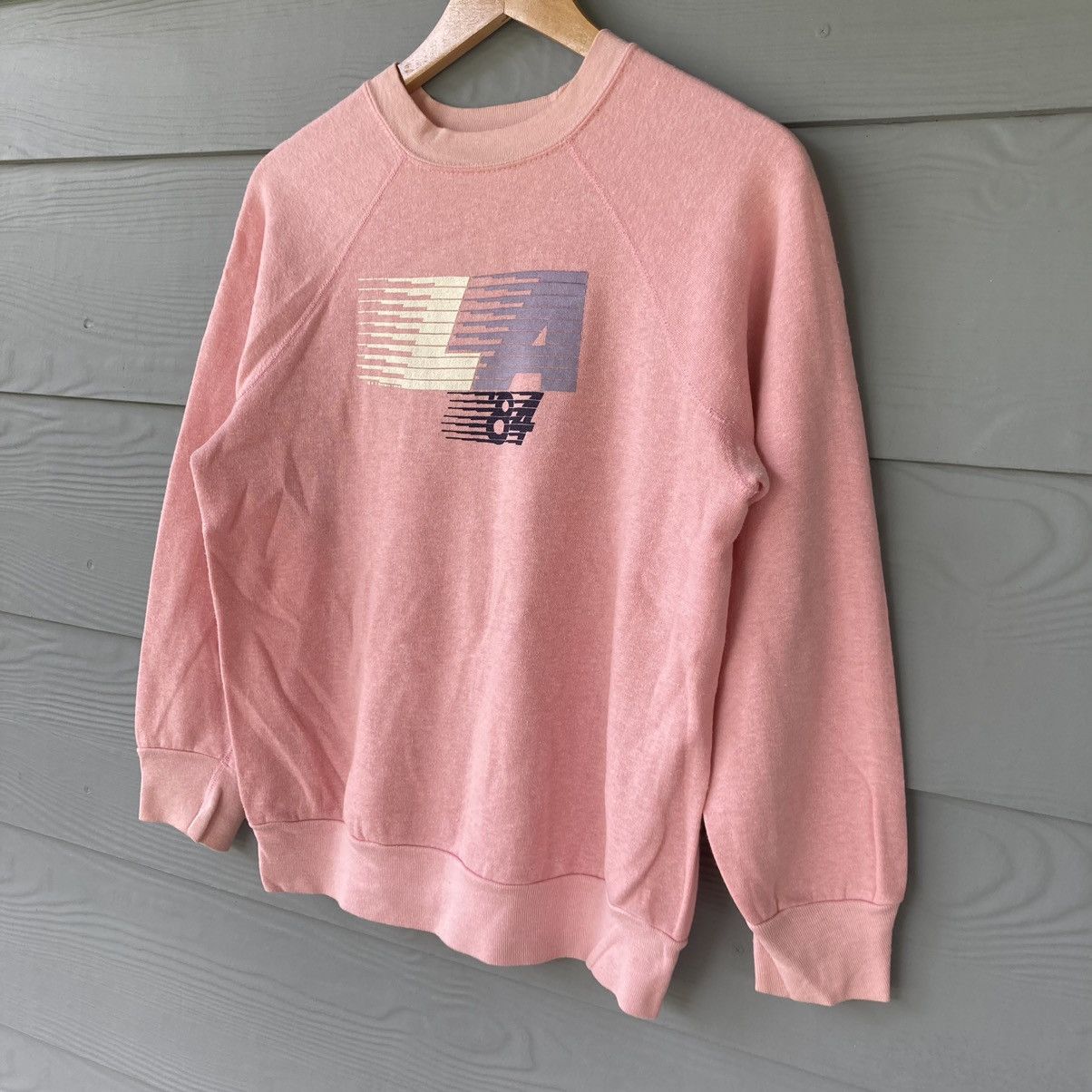 Vintage Los Angelas 84 Pink Sweatshirt - 3
