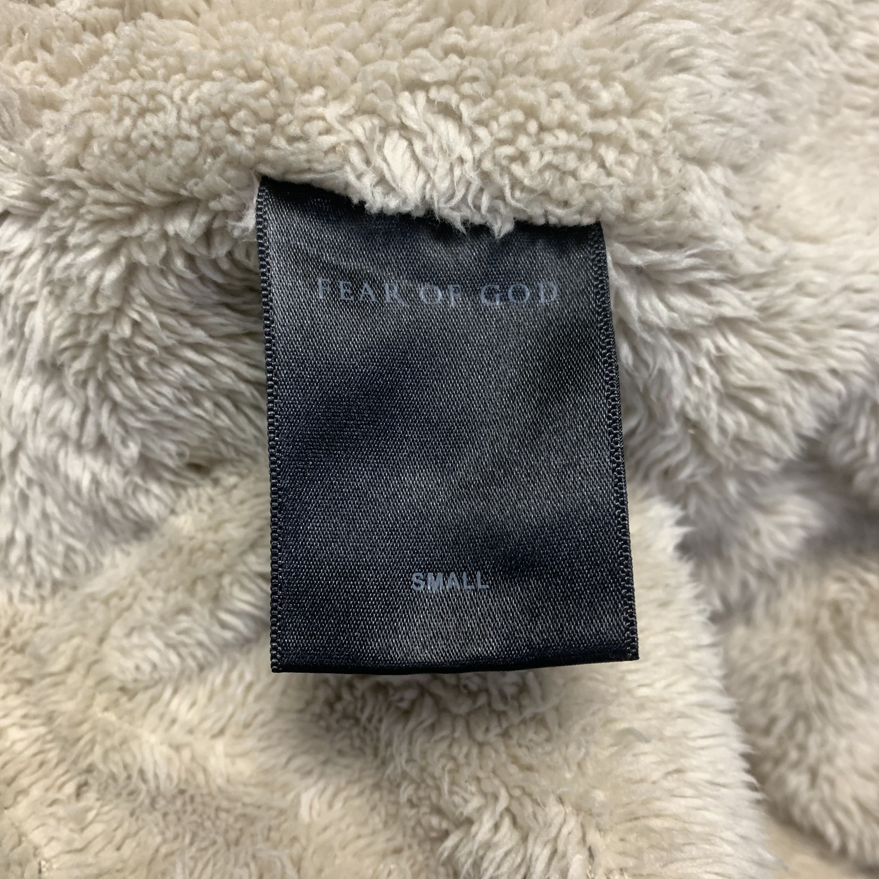 Fear Of God Fourth Collection Sherpa Linned Denim Long Coat - 7