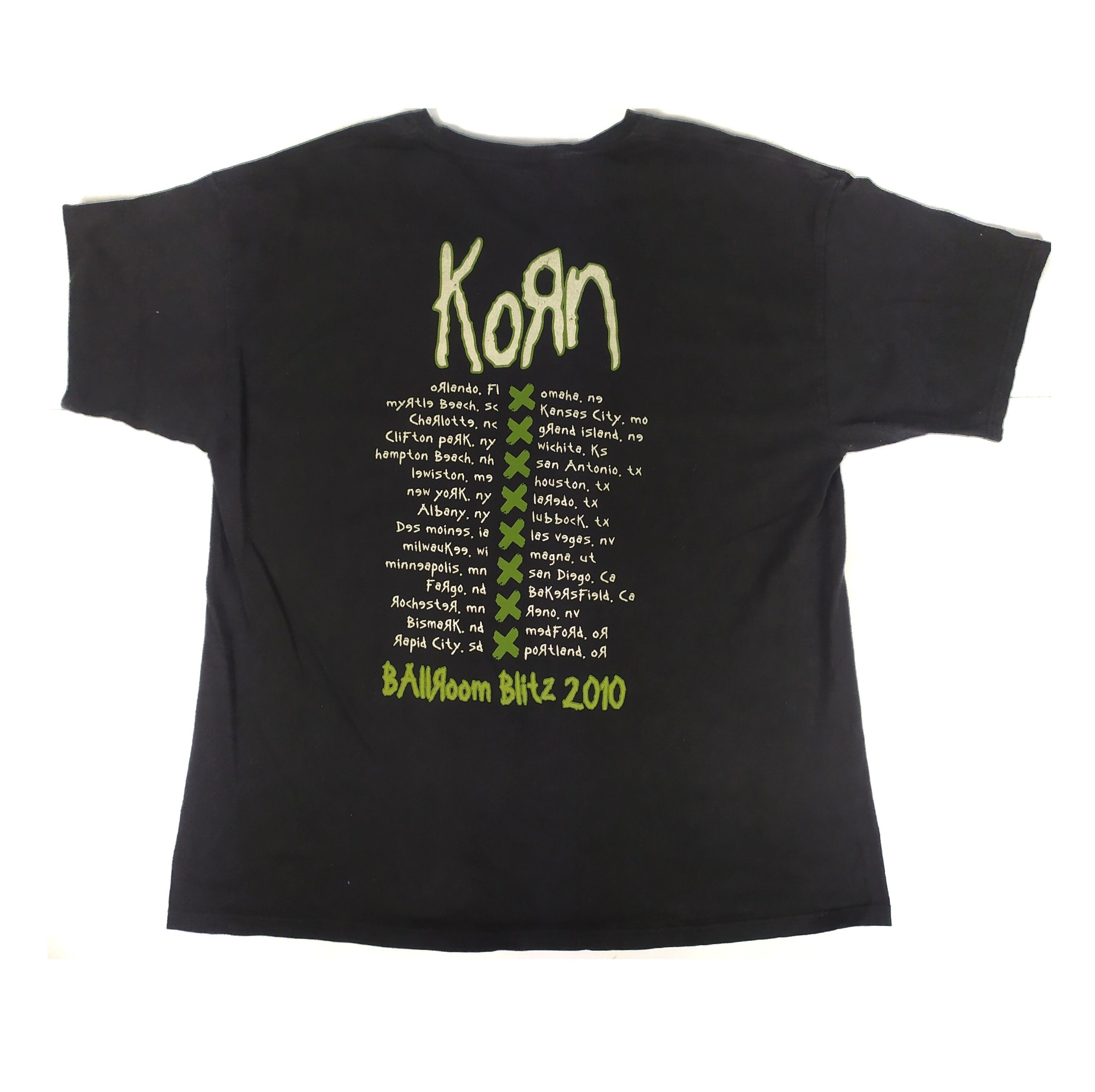 Vintage - Korn Ballroom Blitz 2010 Roundneck T-shirt - 2