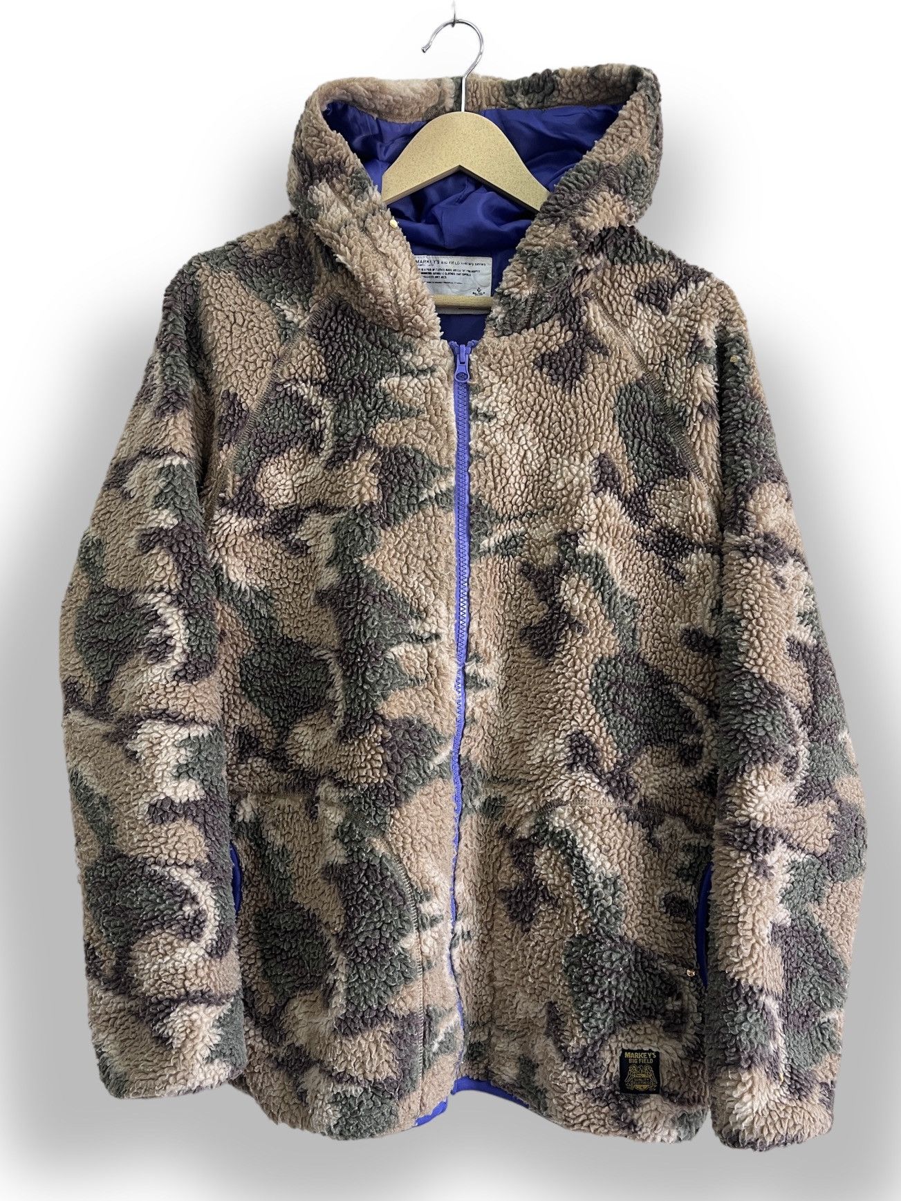 Military - Markey's Big Field Camouflage Sweater Hoodie Japanese - 1