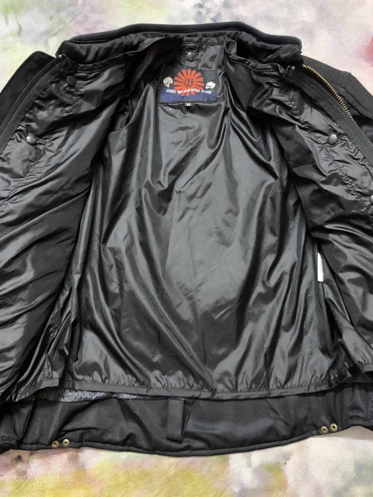 Japanese Motorcycle Nishiki Ride Padding Jacket - 7