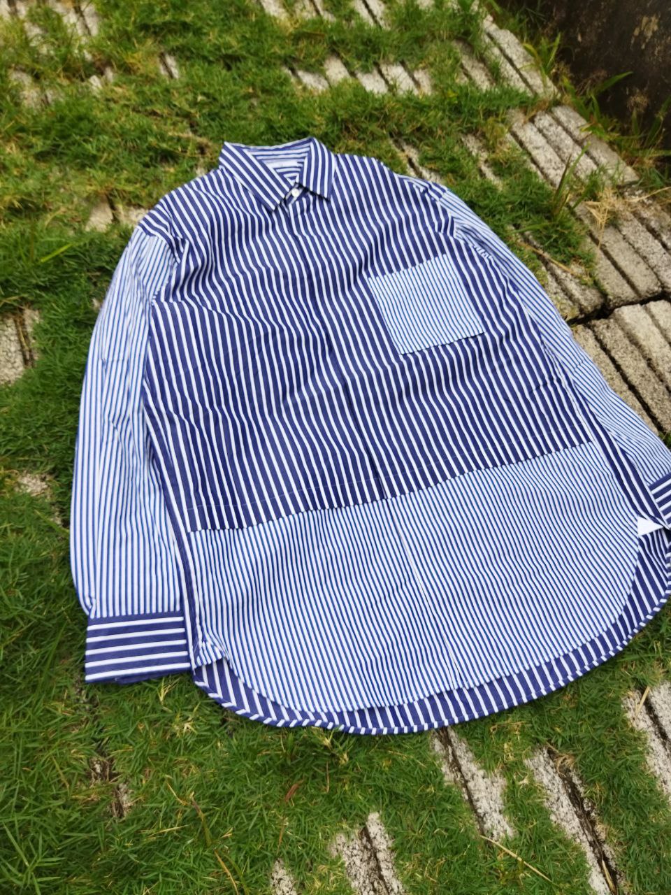 Jil Sander X Ut +J Oversized Striped Shirt - 1