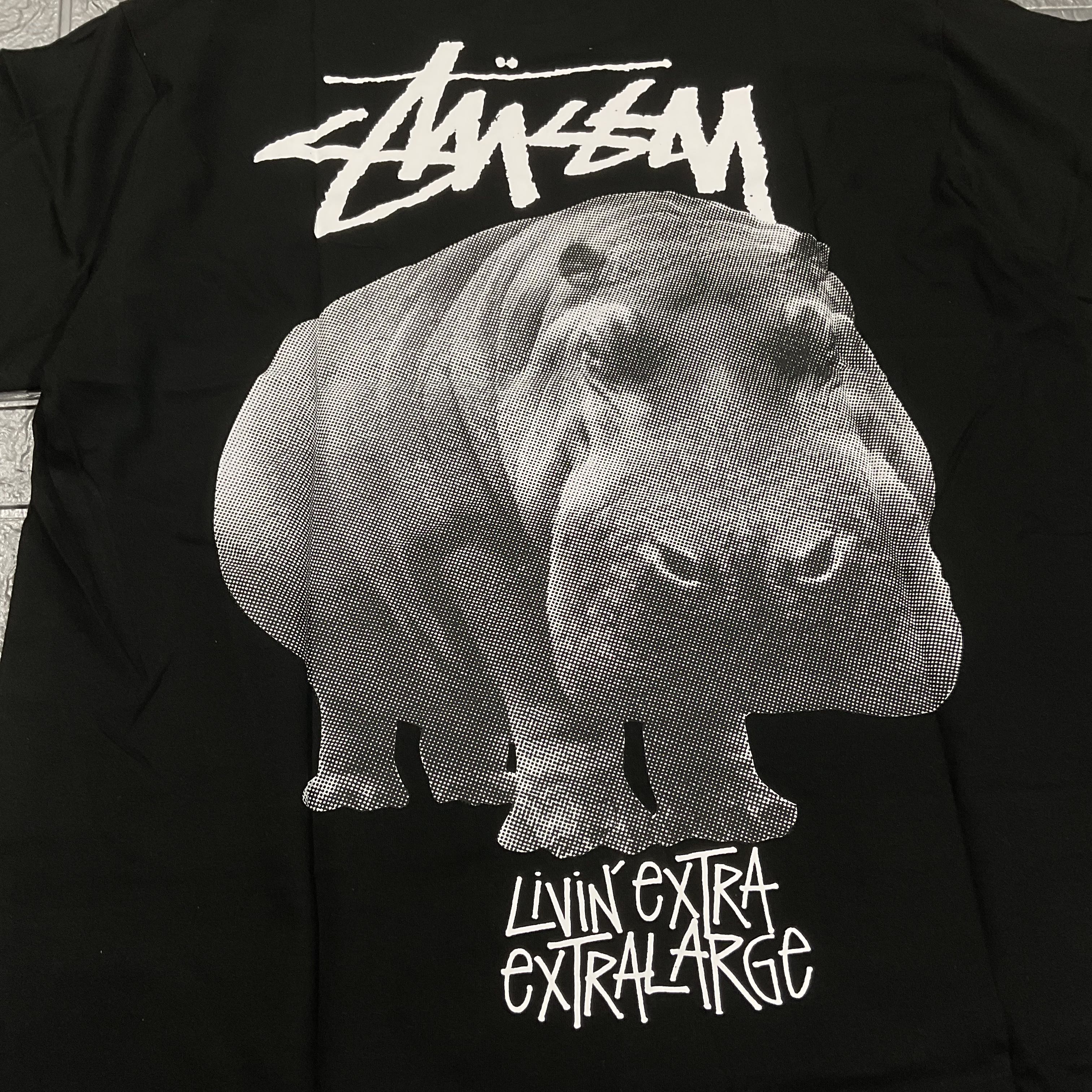 Stussy Hippo Tee Black - 2