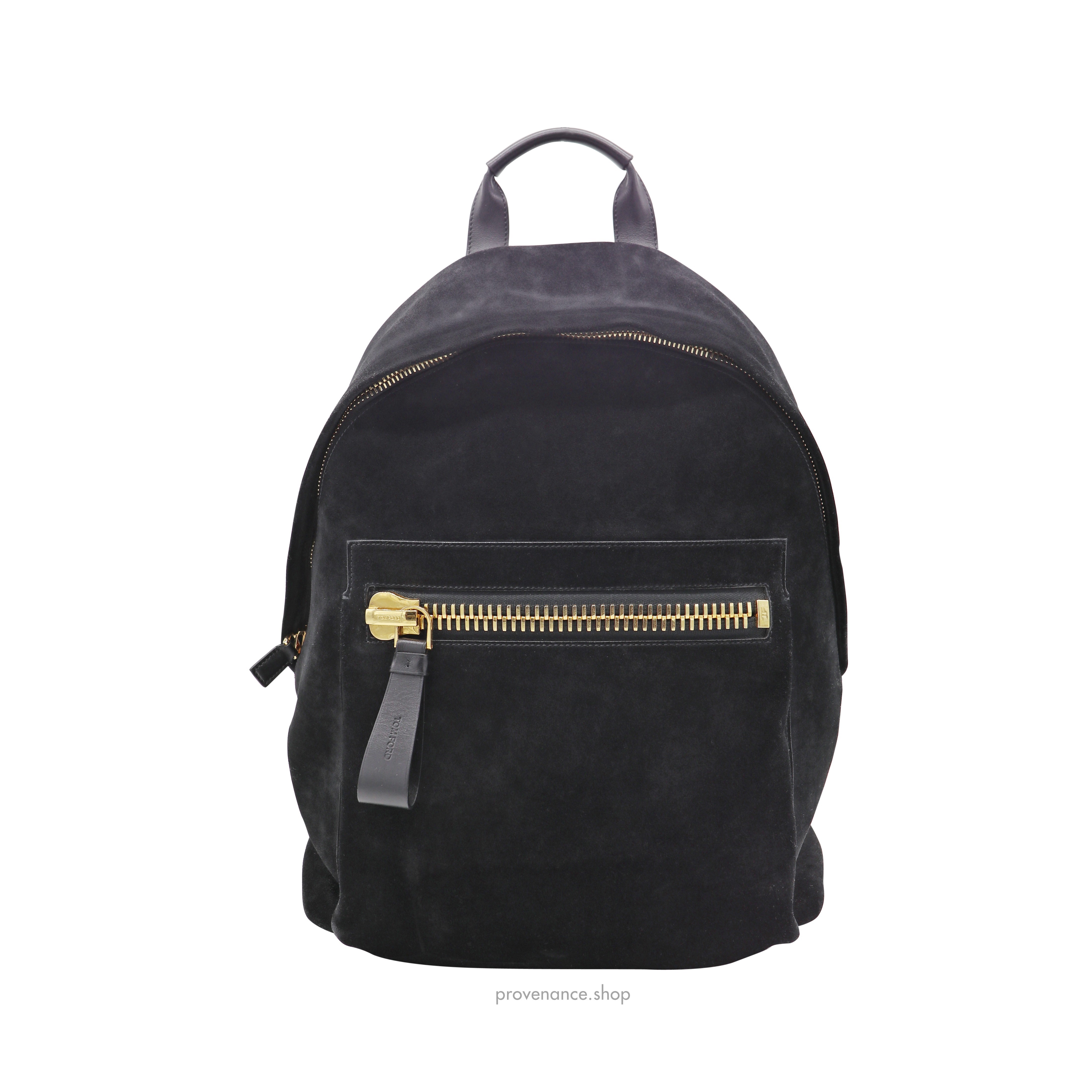 Buckley Backpack Bag - Black Suede - 2