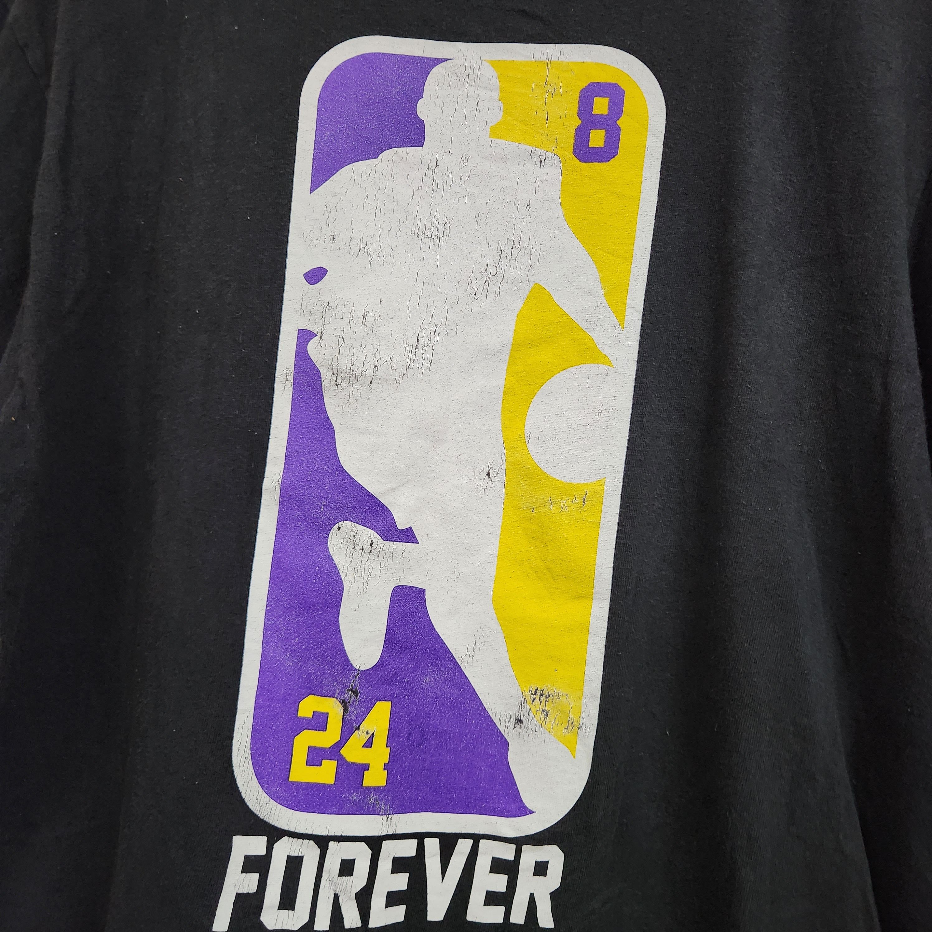 Vintage Y2K Kobe Bryant Forever NBA Lakers Tees - 10