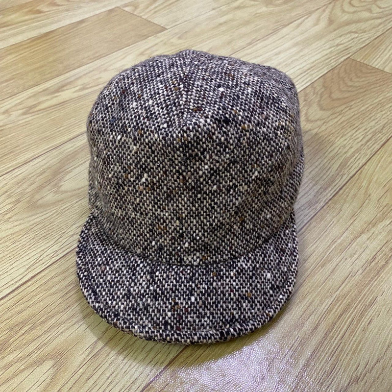Hysteric Glamour Japan Wool Tweed Newsboy Cap – “Evil” - 1