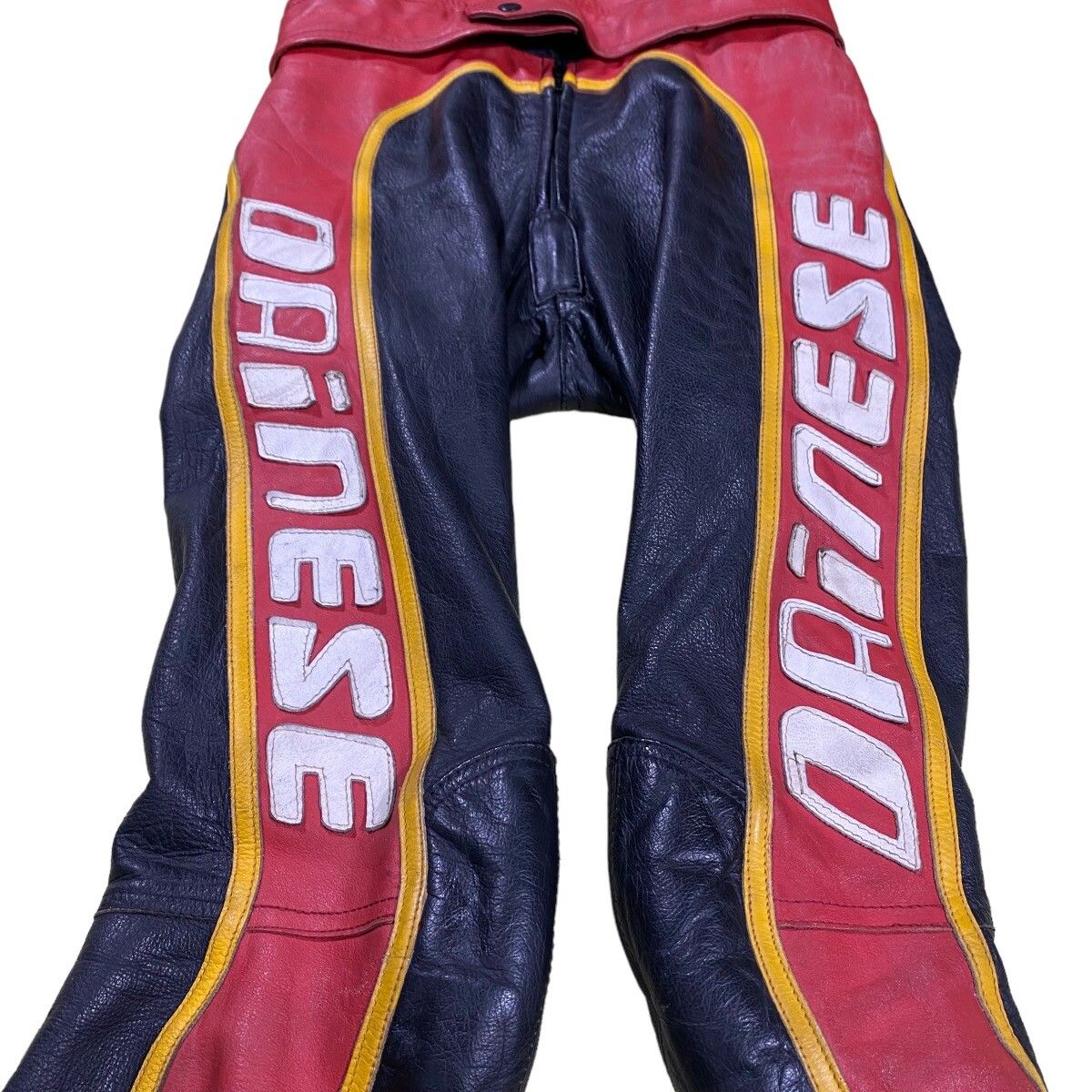 Vintage 80s Dainese Overall Riding Suit Class Leather - 3