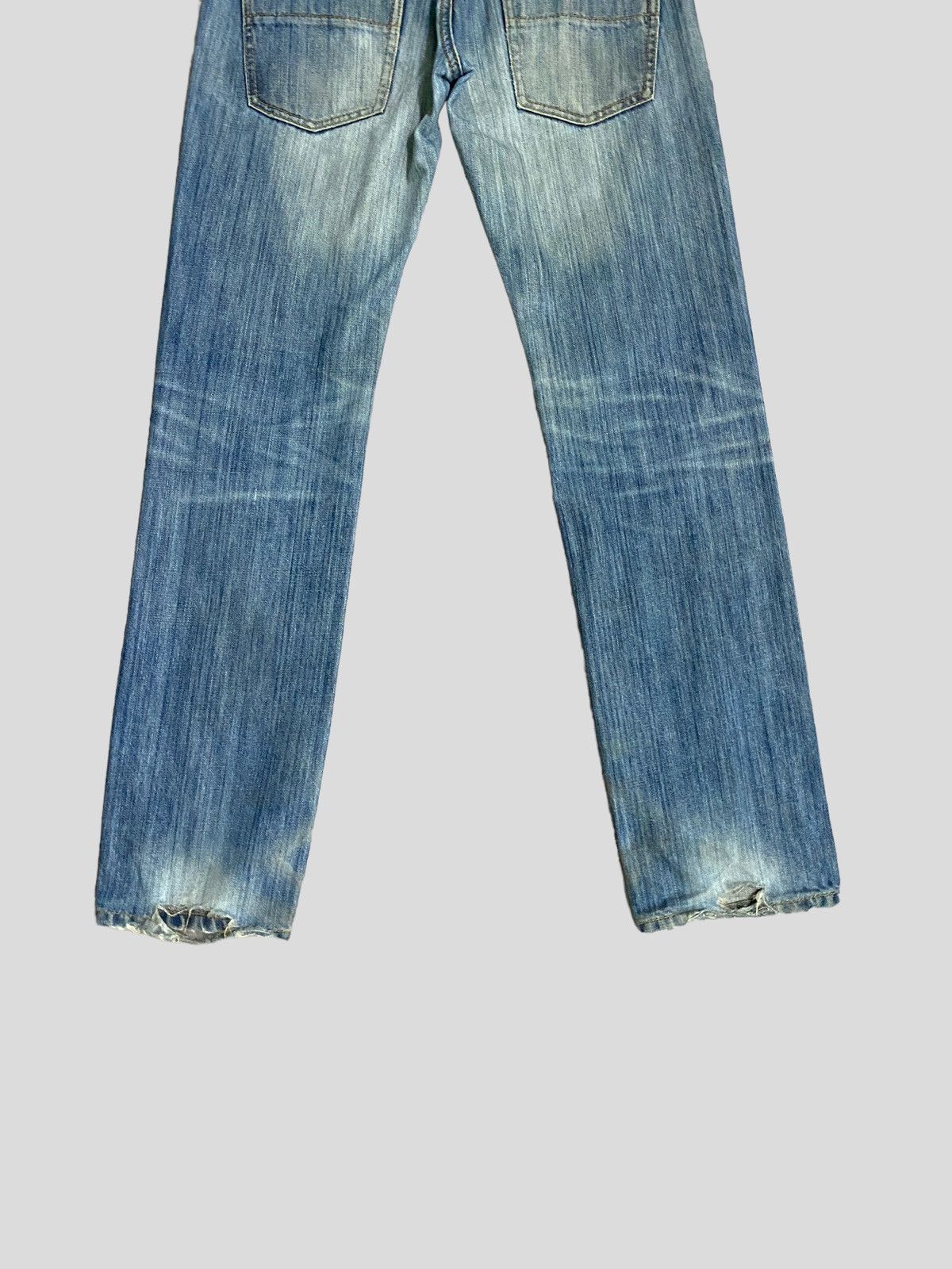 Vintage - LUCKY STORE DOUBLE WAIST DISTRESSED DENIM - 12