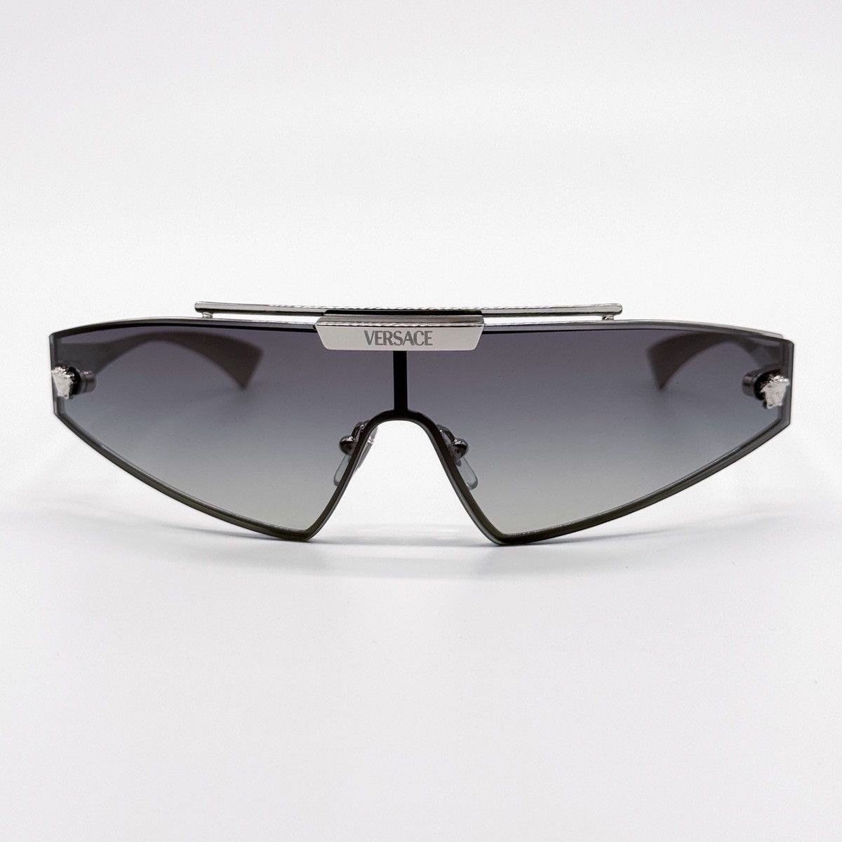 NEW VERSACE MOD 2265 1000/11 SHIELD VE2265 100011 SUNGLASSES - 10