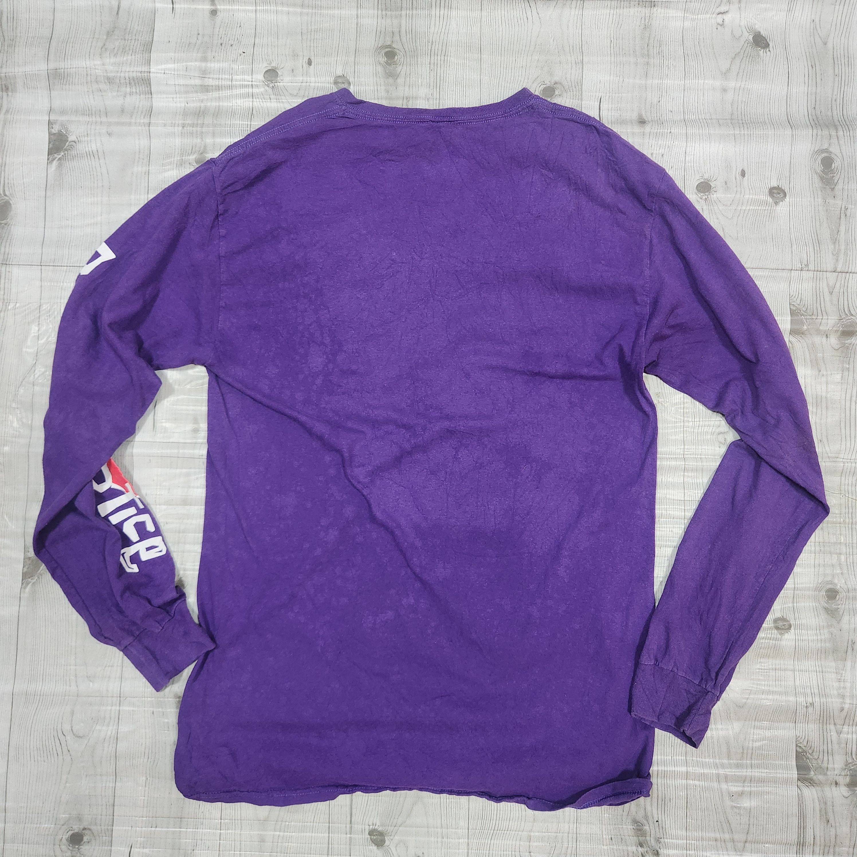 Rare - Tupac Shakur Poetic Justice 1993 Purple Long Sleeves - 2