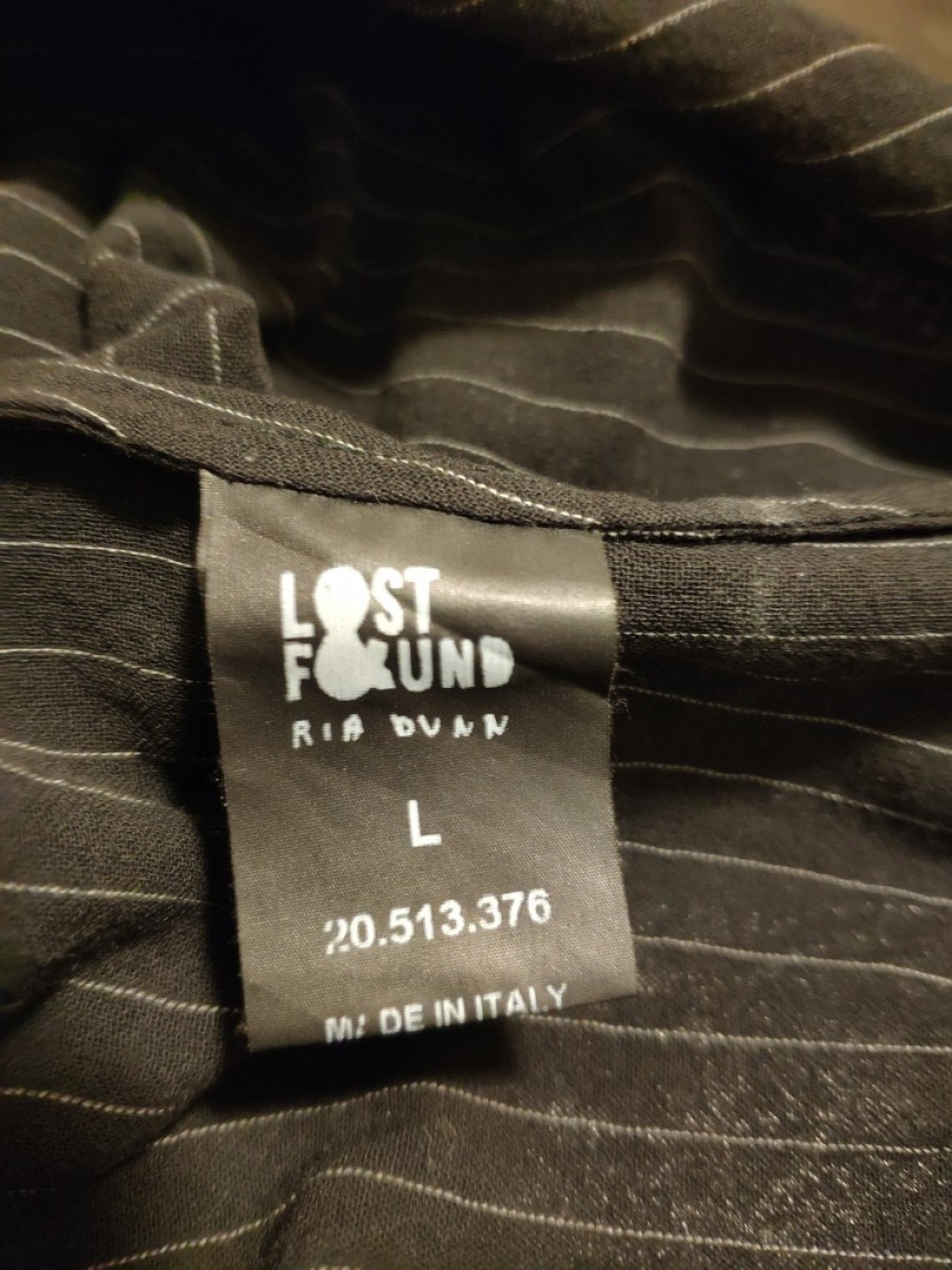 Lost & Found Ria Dunn - Long striped shirt.Like Boris Bidjan Saberi or Julius - 6
