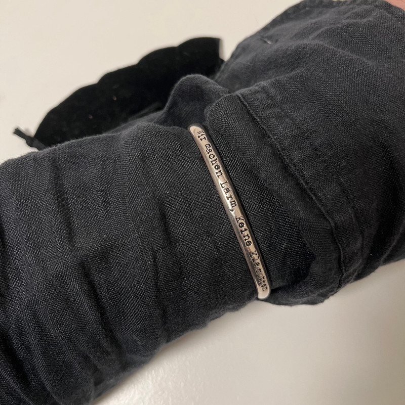 undercover undercoverism 925 sterling silver bracelet  - 1
