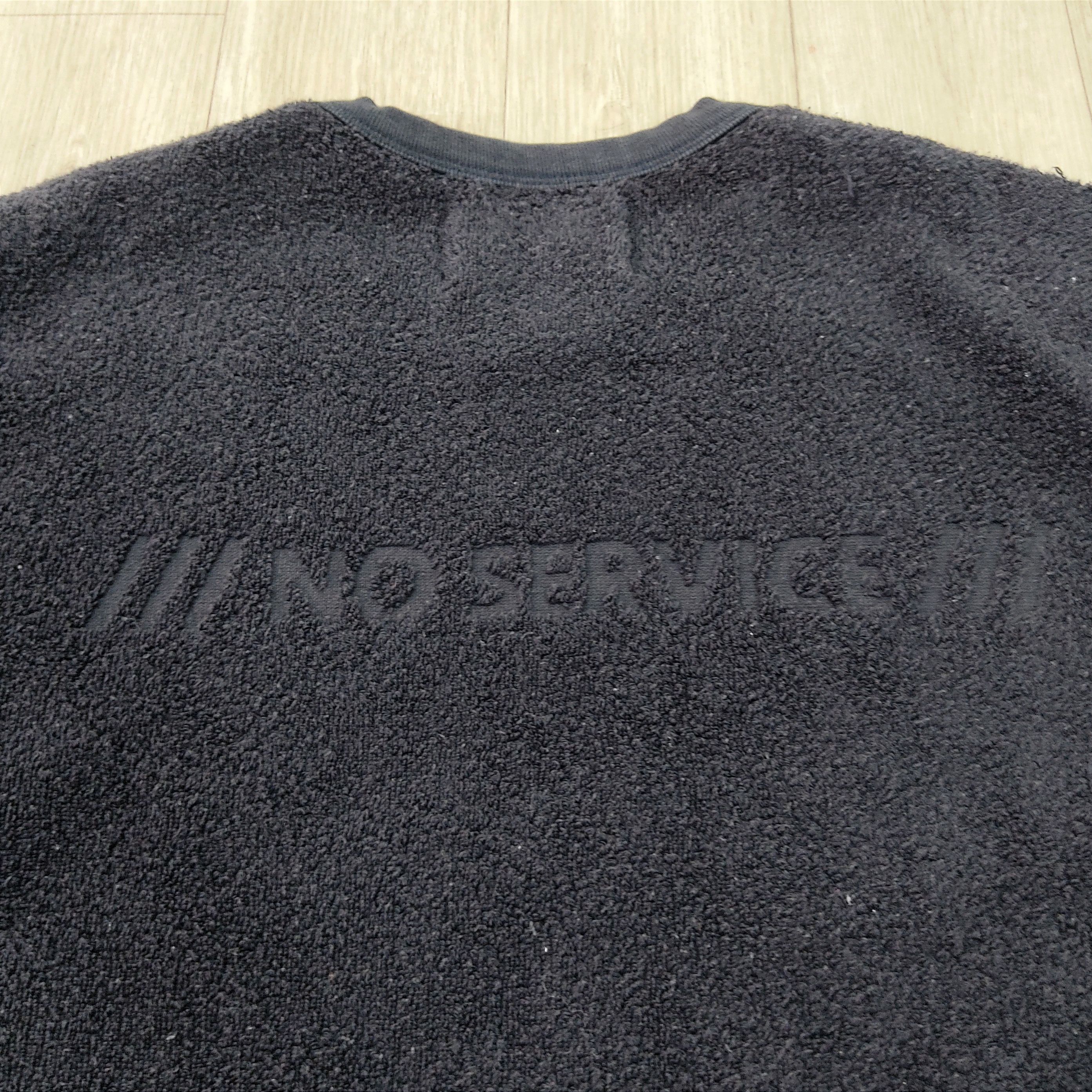 OUR LEGACY //NO SERVICE// Deep Pile Crewneck Sweatshirt - 11