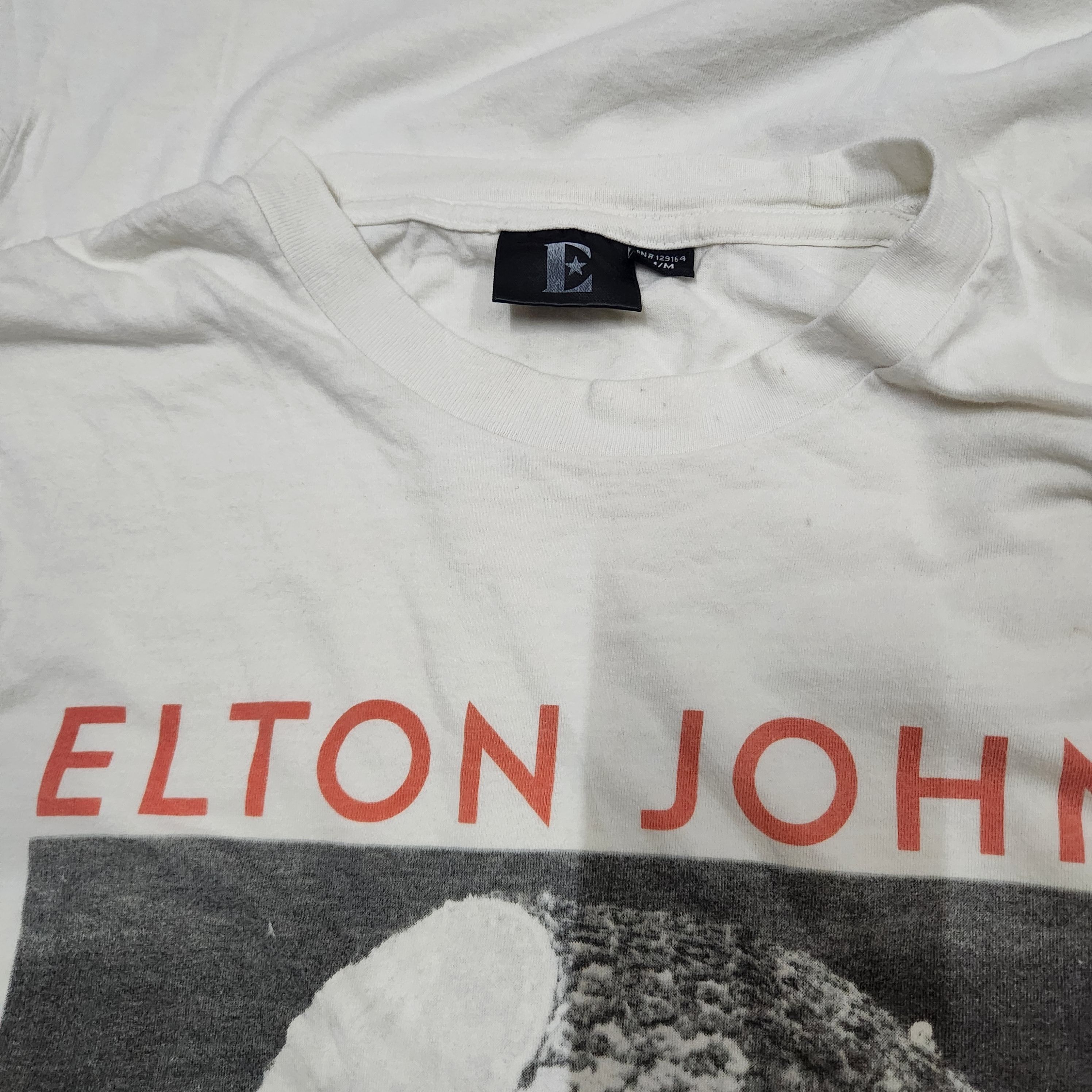 Band Tees - Y2K Steal 🌟 Elton John Wow White TShirt - 6