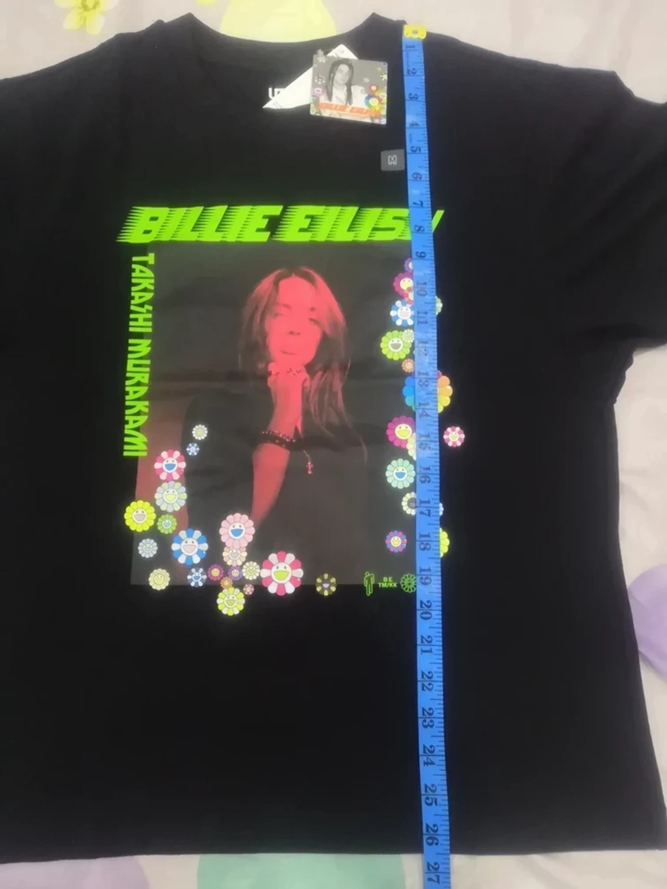 Japanese Brand - Billie Eilish x Takashi Murakami Graphic T-Shirt - 5